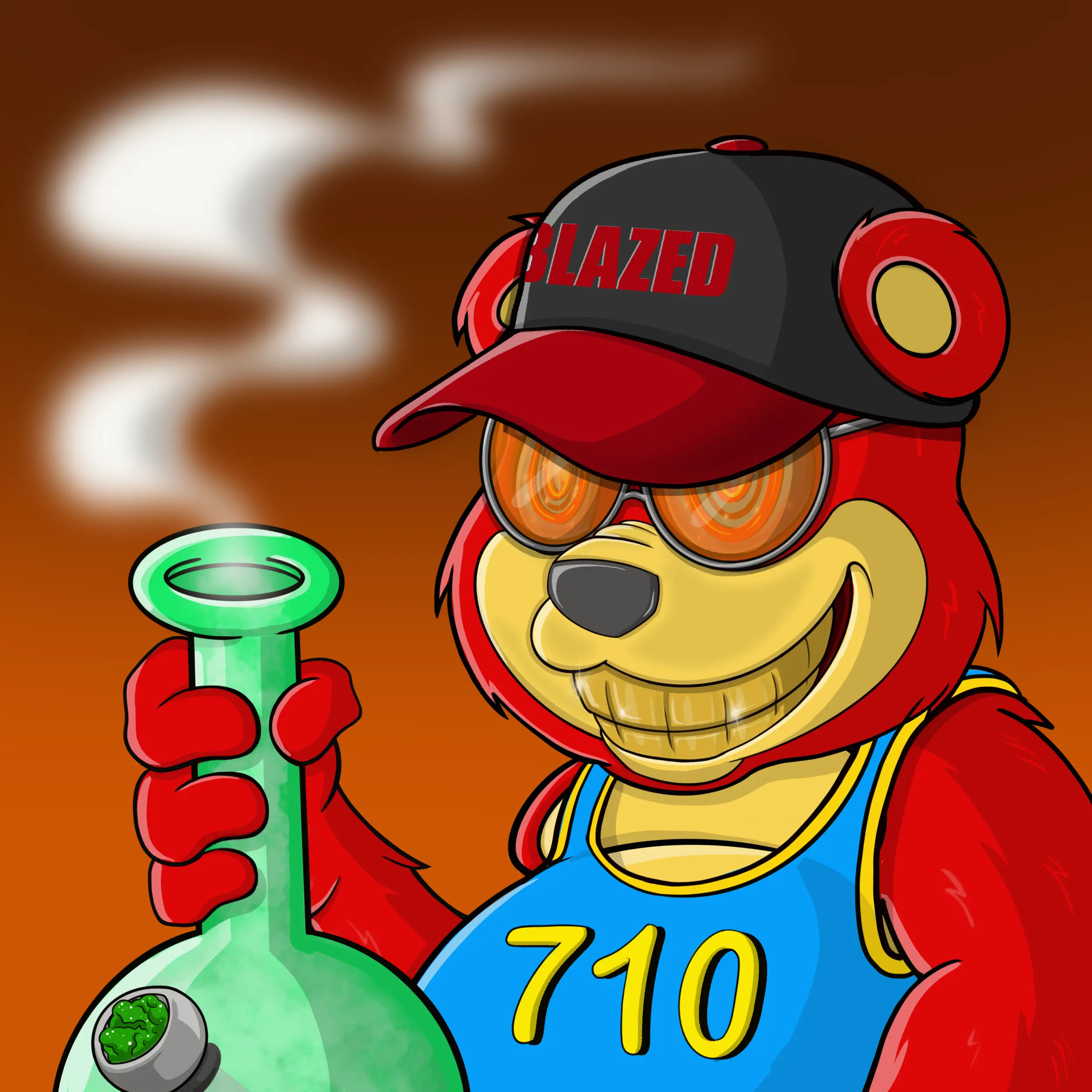 Burnin Bears #1900 NFT on Algorand