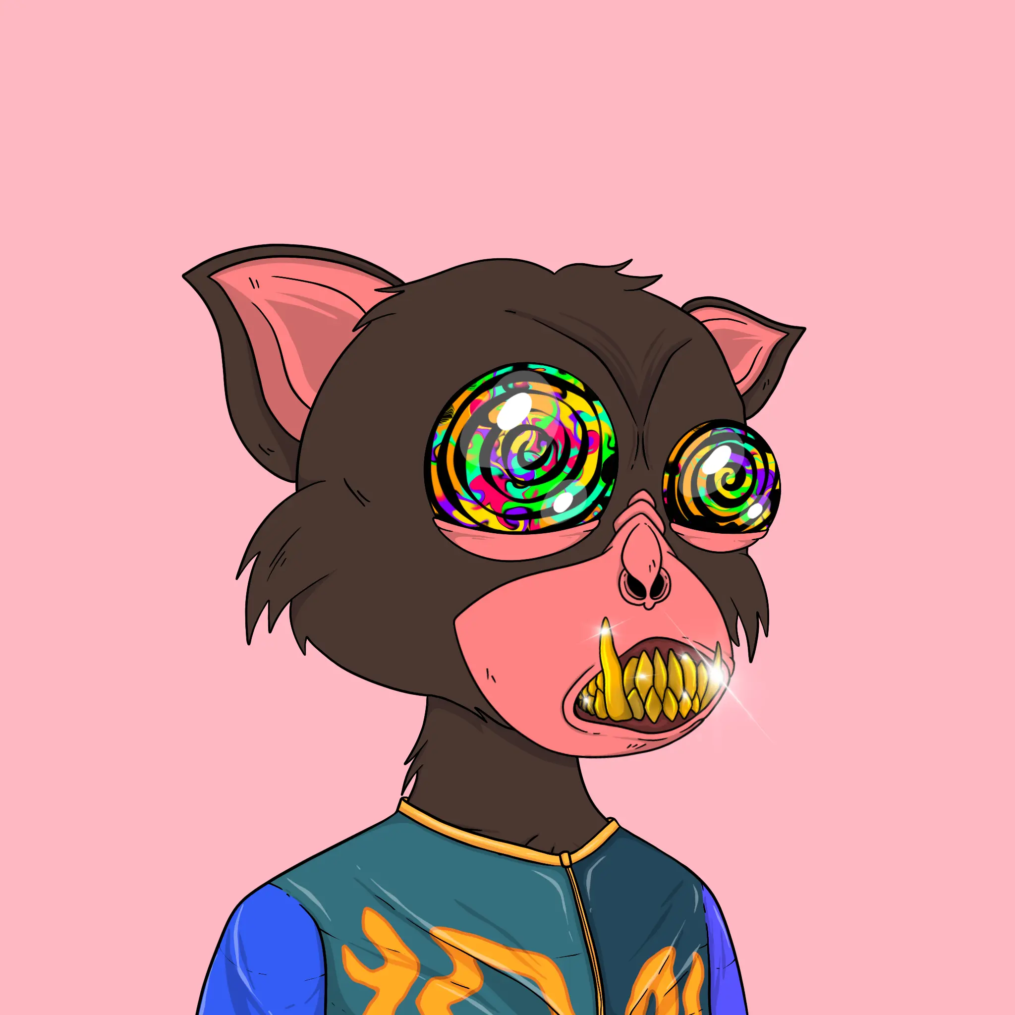 Trendy Tarsier #2828 NFT on Algorand