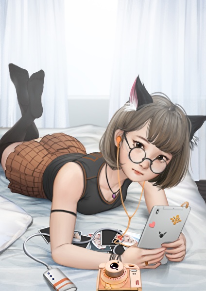 AlgoWaifu #78 NFT on Algorand