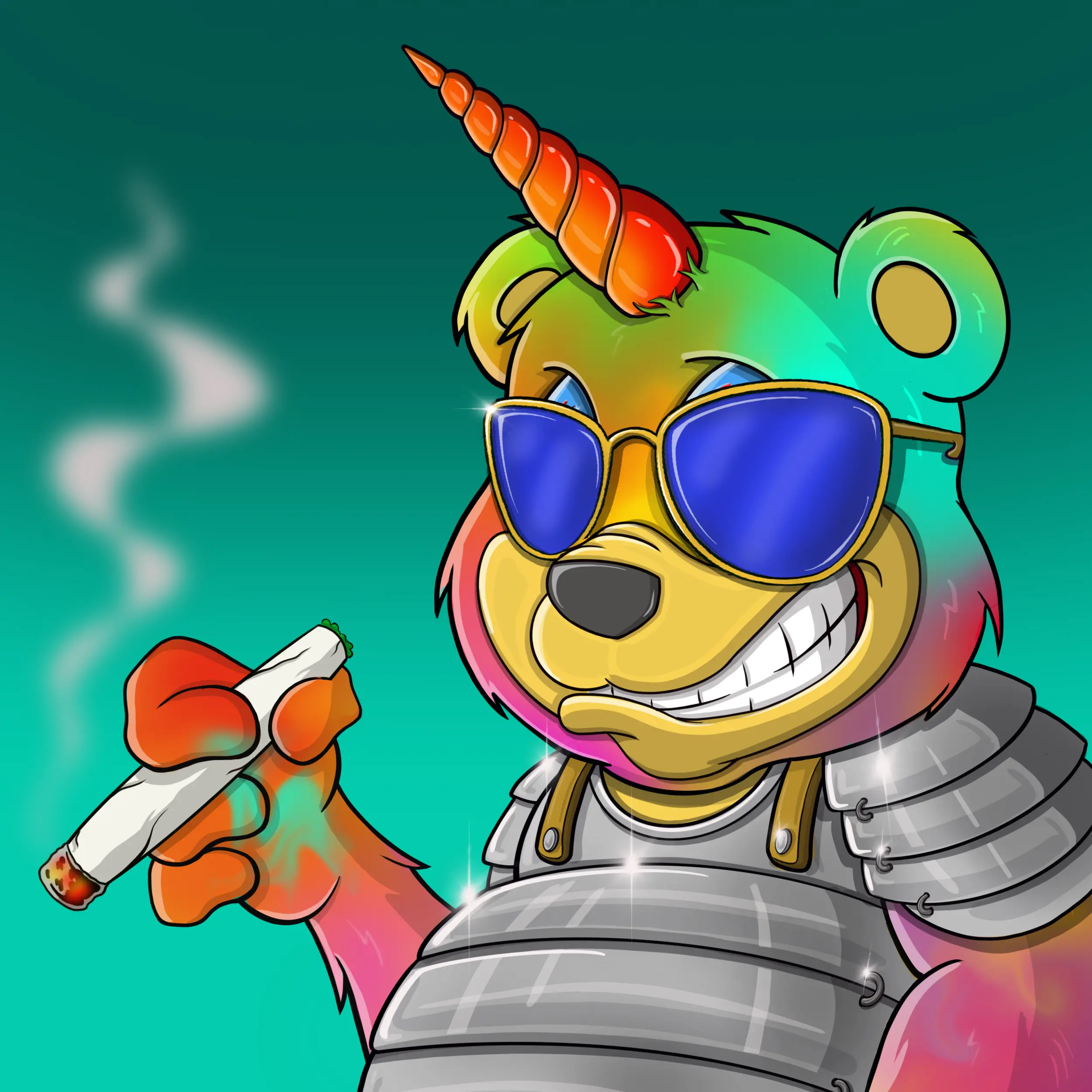 Burnin Bears #1179 NFT on Algorand