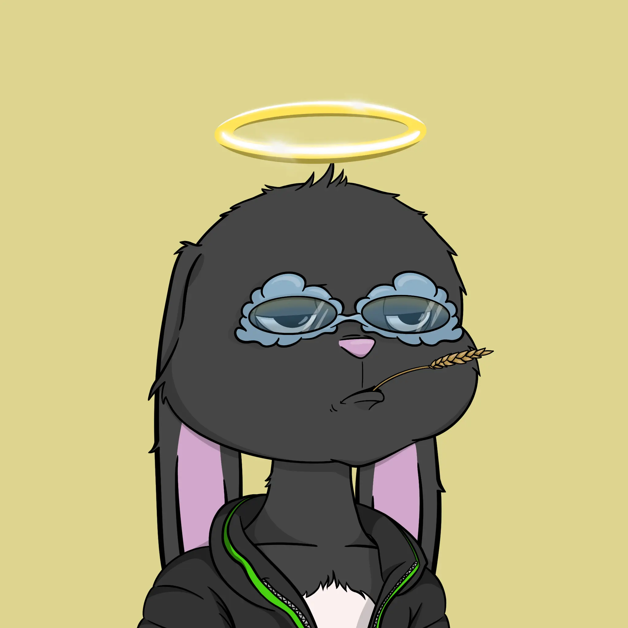 Bad Bunny Society #490 NFT on Algorand