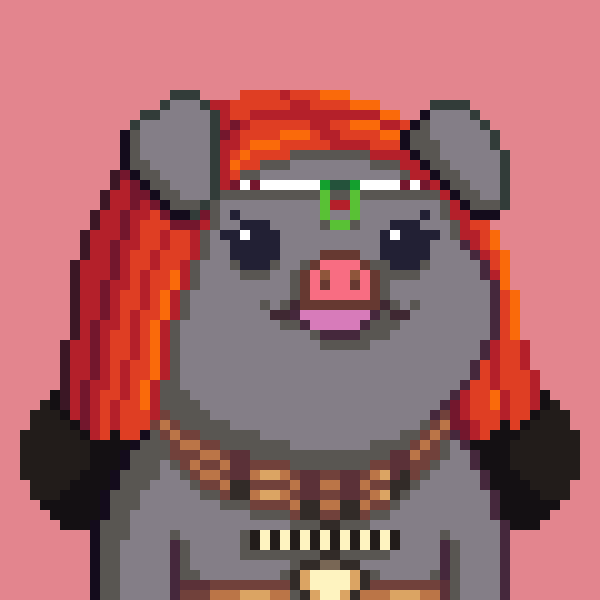 Lost Pigs 0082 - Hexa NFT on Algorand