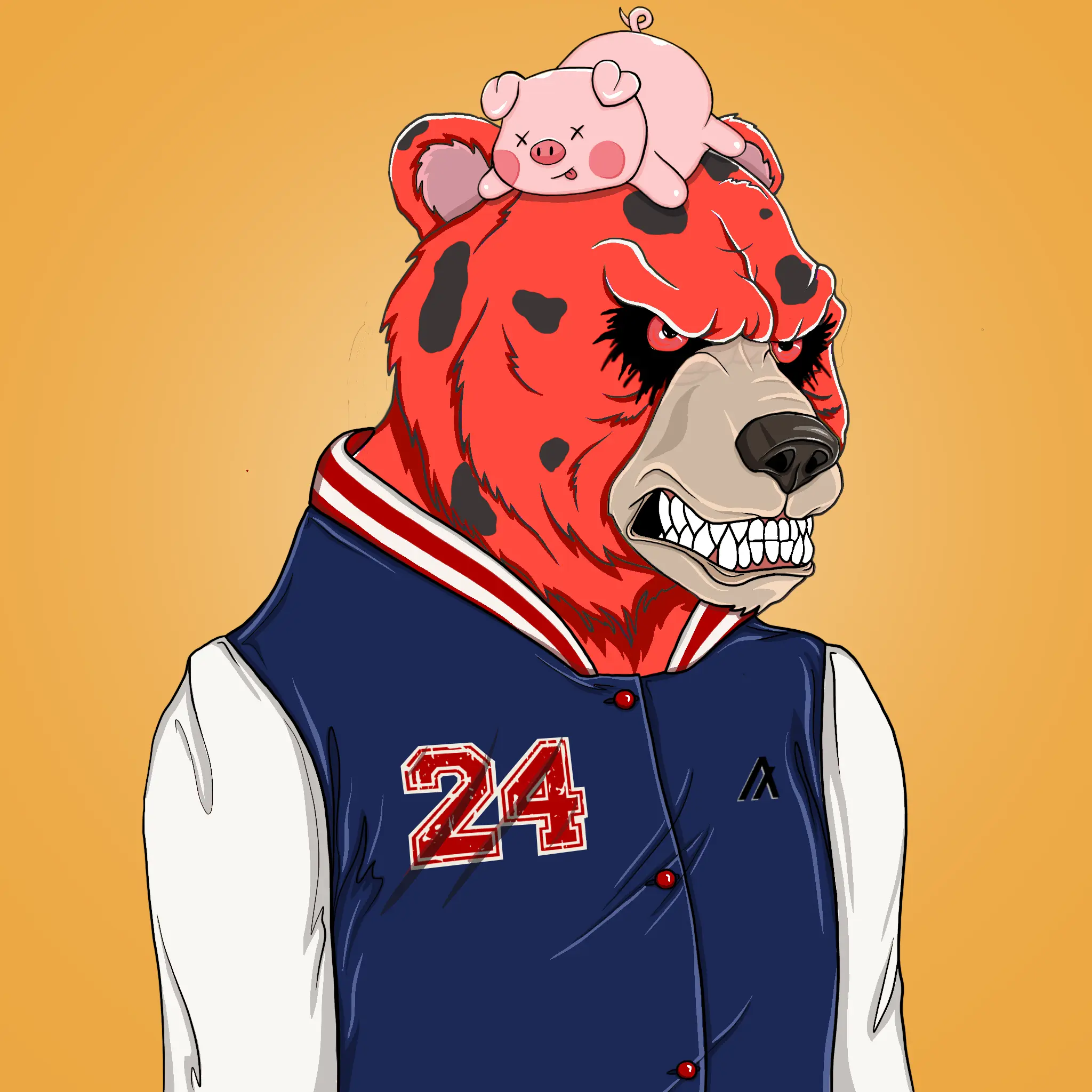 Mad Bears #1498 NFT on Algorand