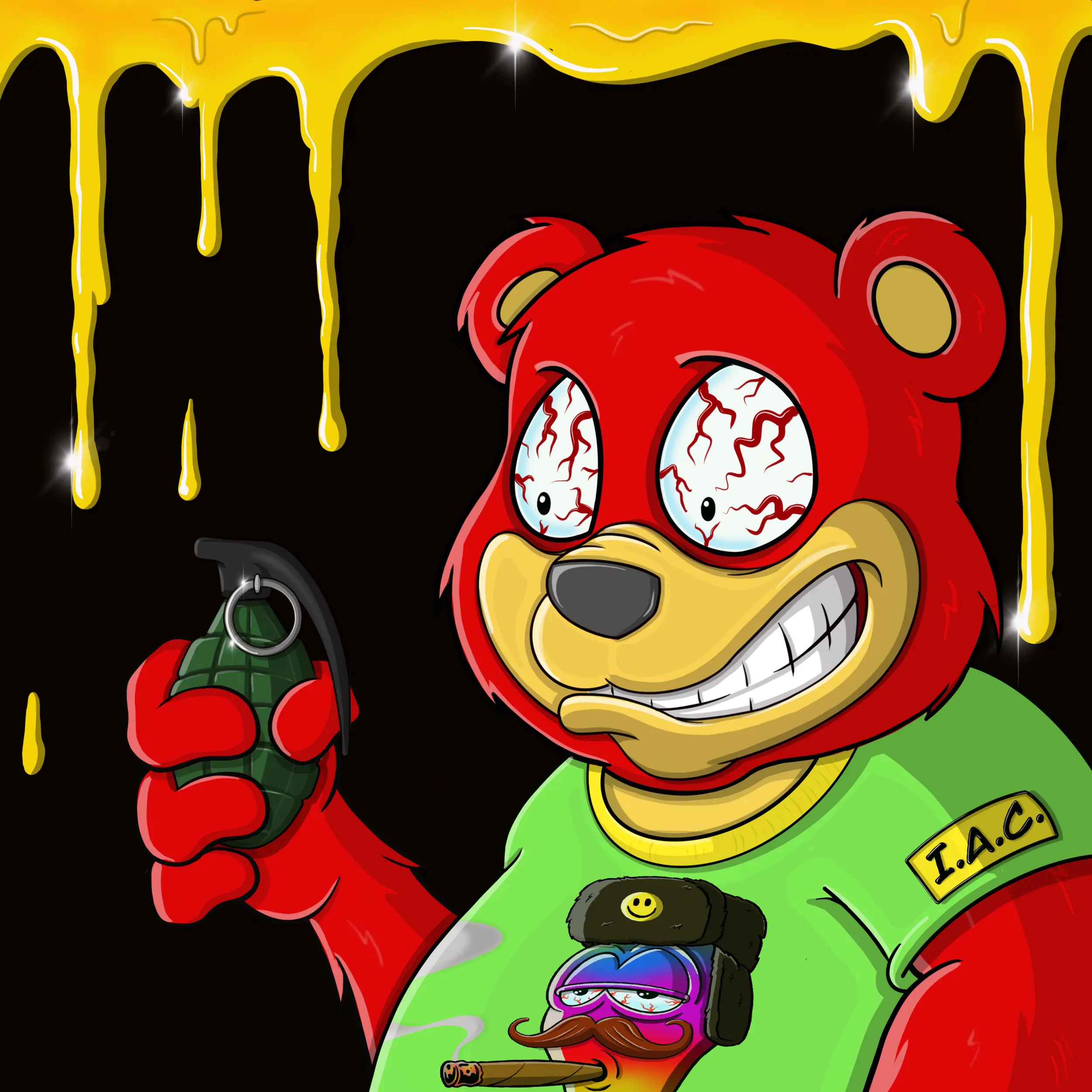 Burnin Bears #2991 NFT on Algorand