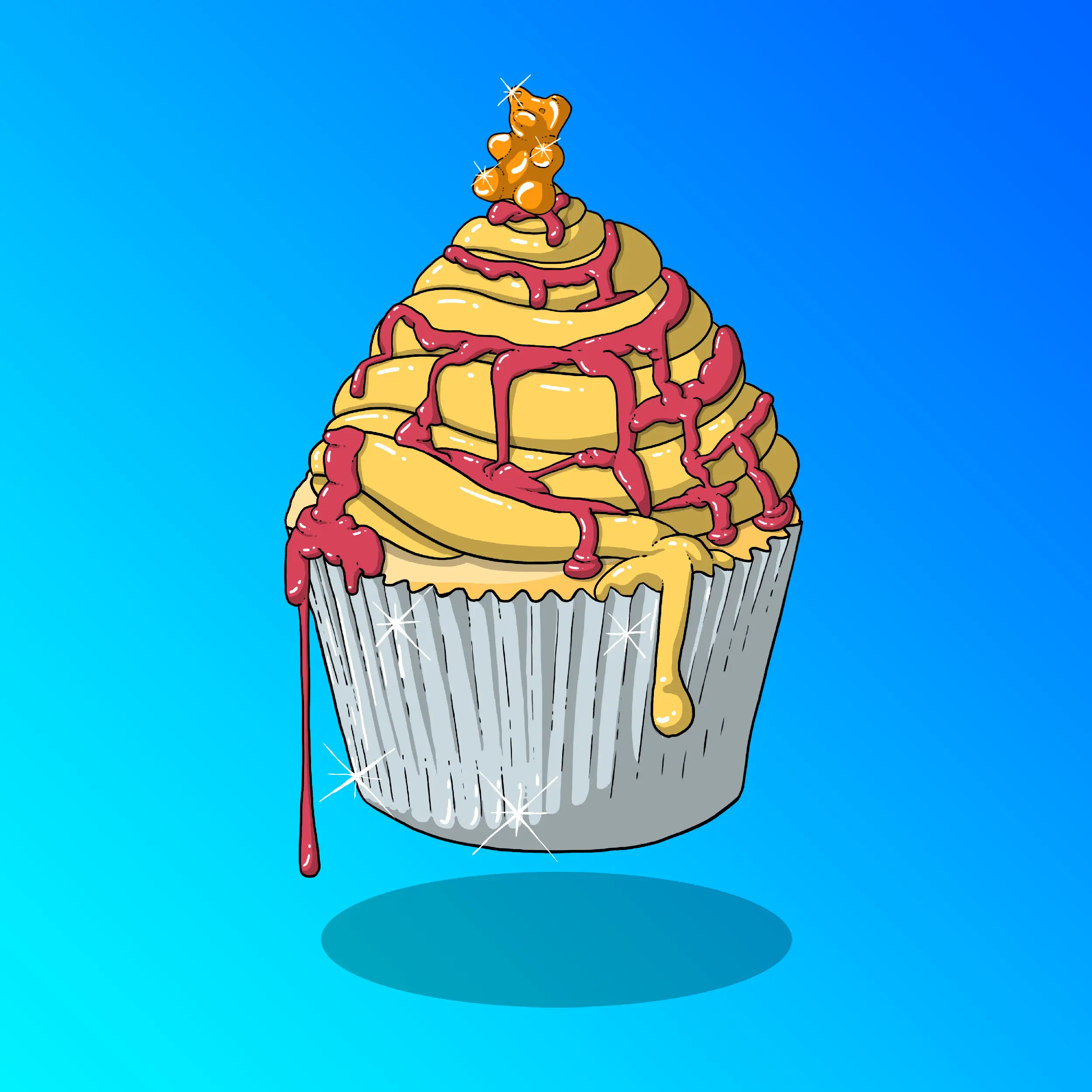 Cupcakes #70 NFT on Algorand