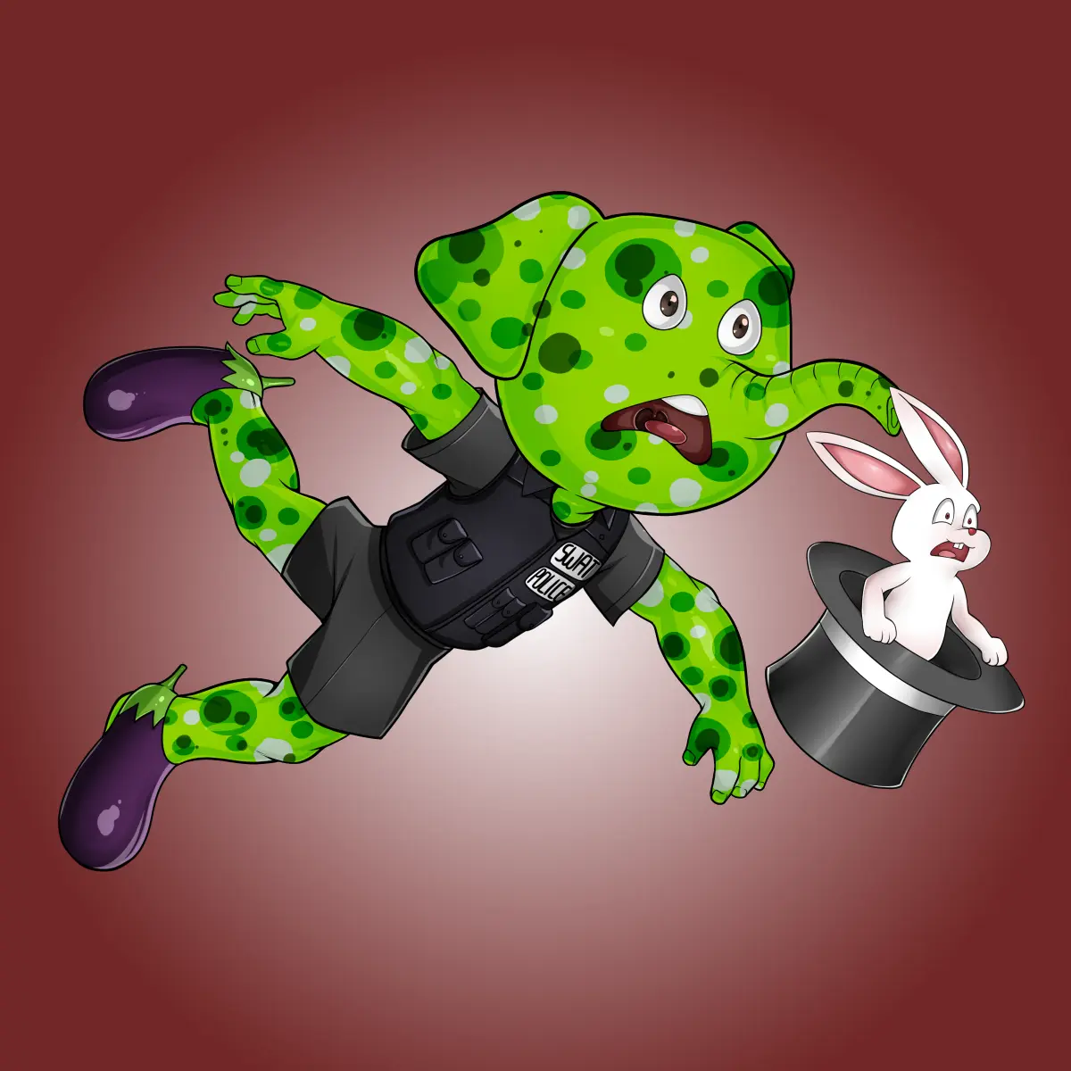 Rug Friends  #4447 NFT on Algorand