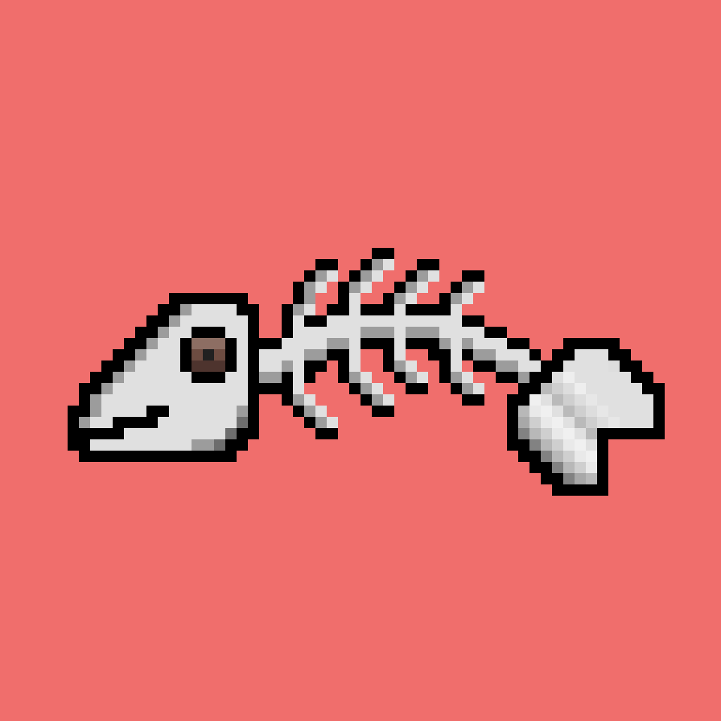 8-Bit BoneFish #657 NFT on Algorand