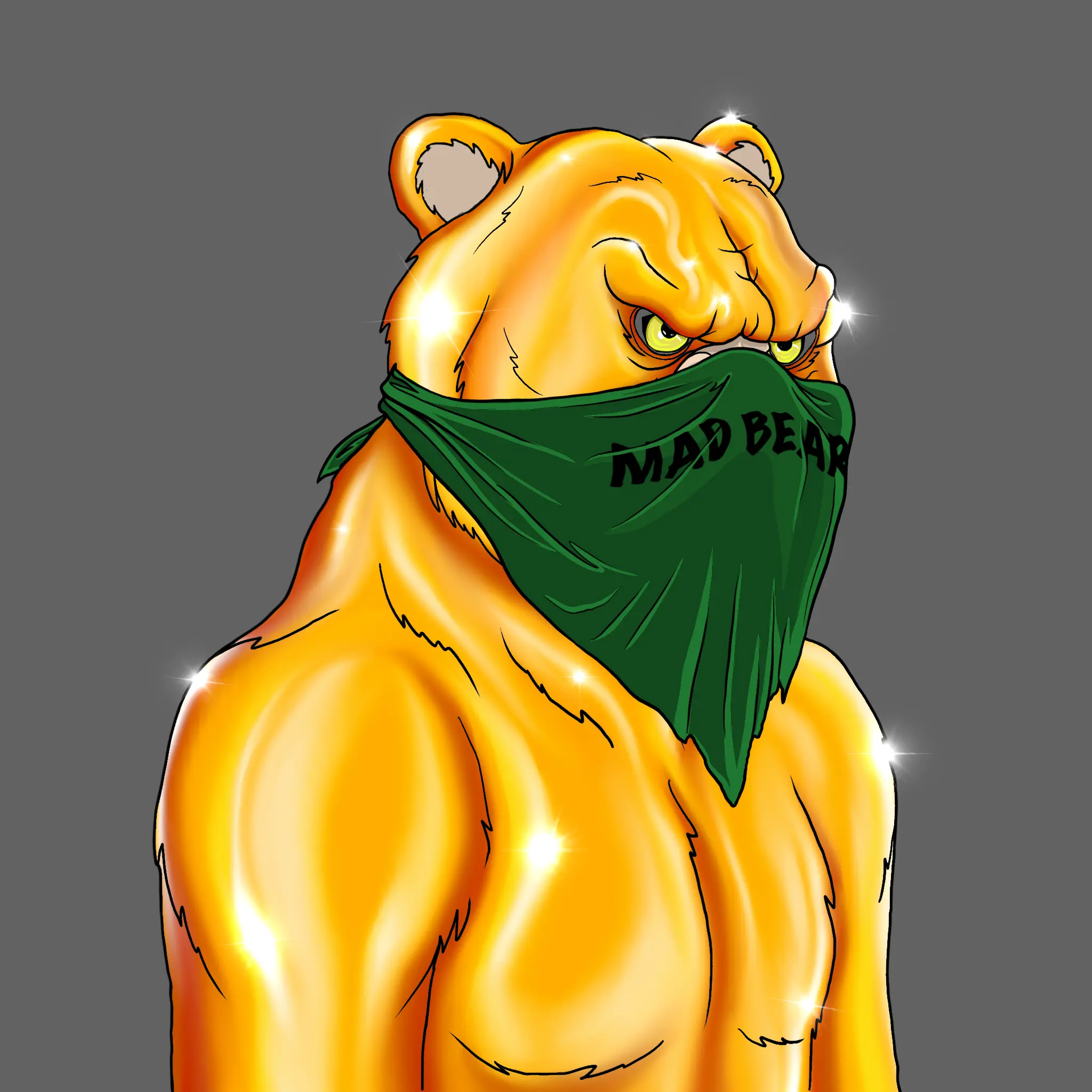 Mad Bears #1196 NFT on Algorand