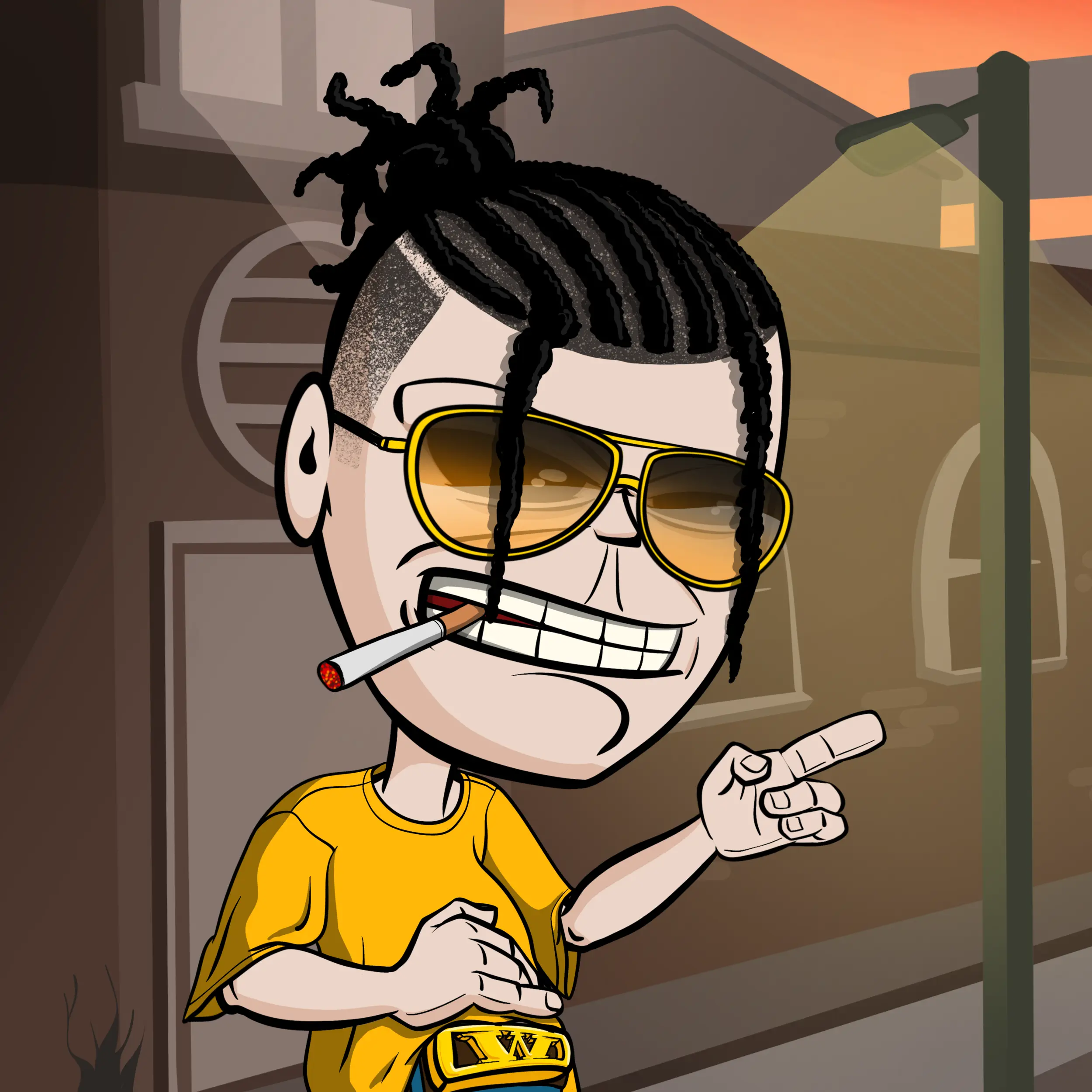 CoolCockGangs #183 NFT on Algorand