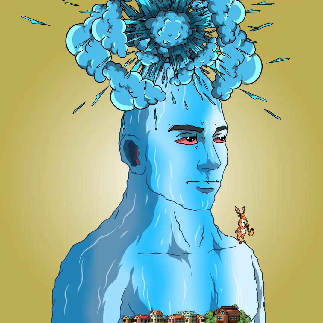 Volcano Boyz #1389 NFT on Algorand