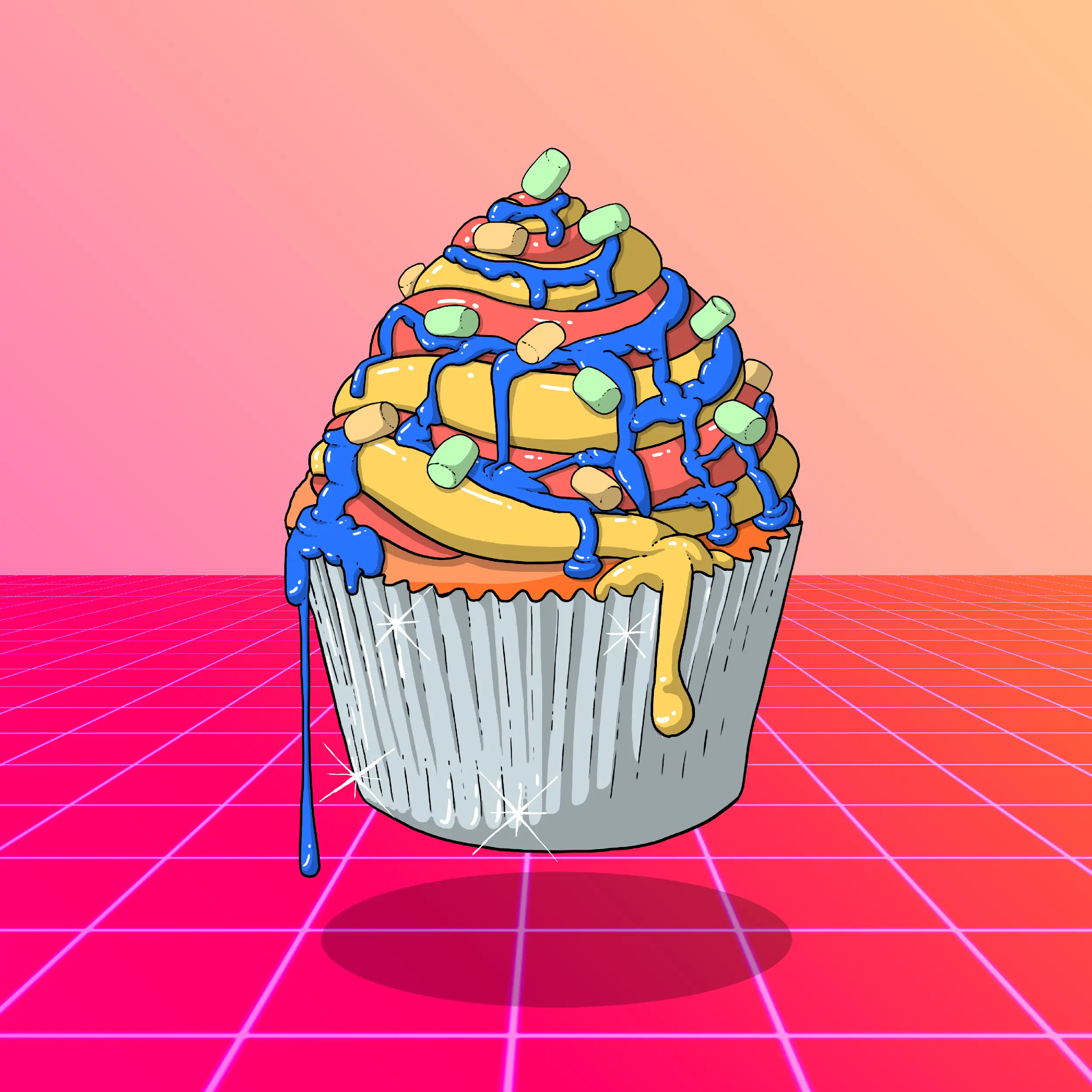 Cupcakes #146 NFT on Algorand