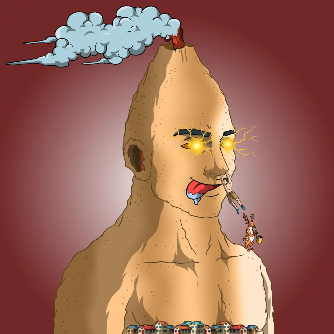 Volcano Boyz #834 NFT on Algorand