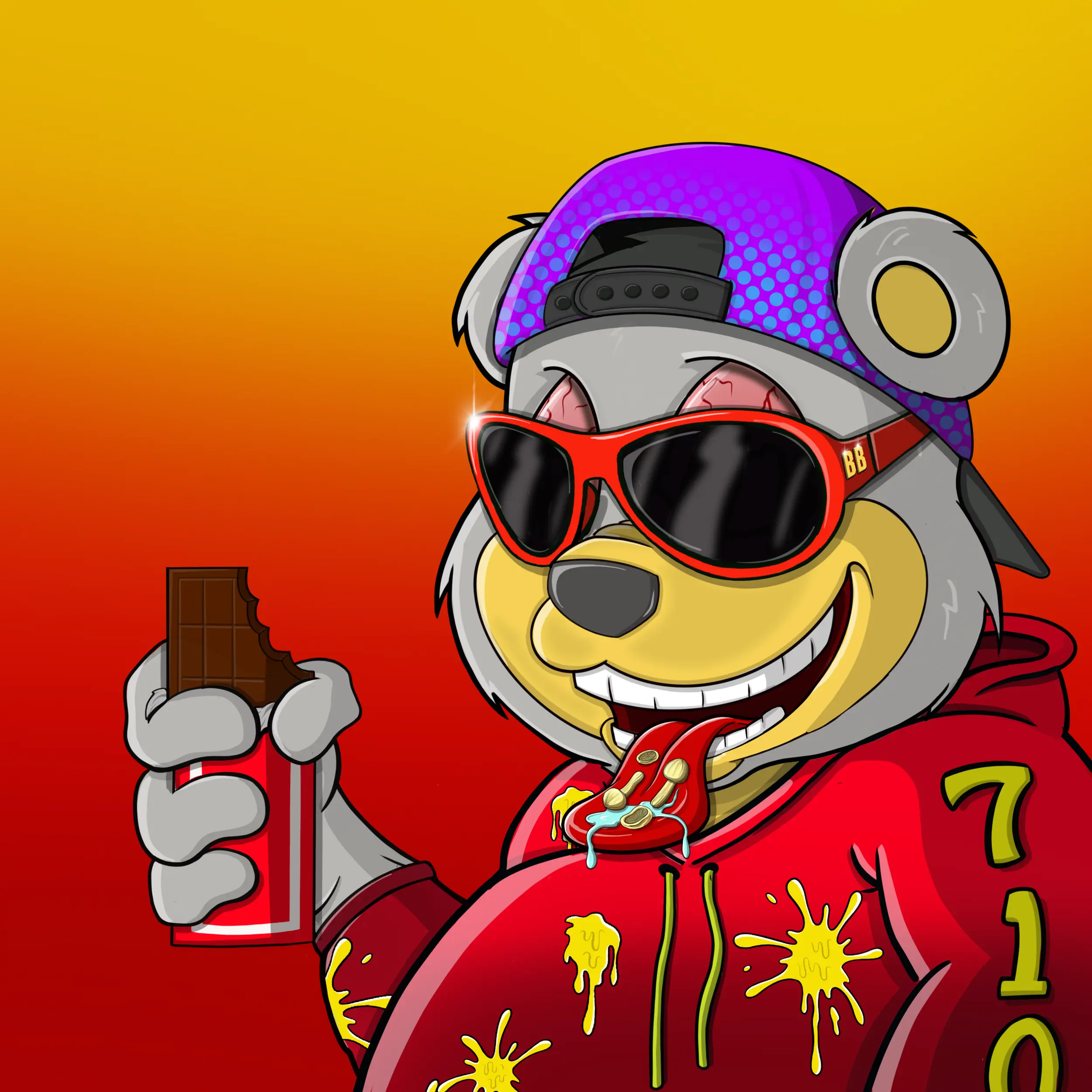 Burnin Bears #798 NFT on Algorand