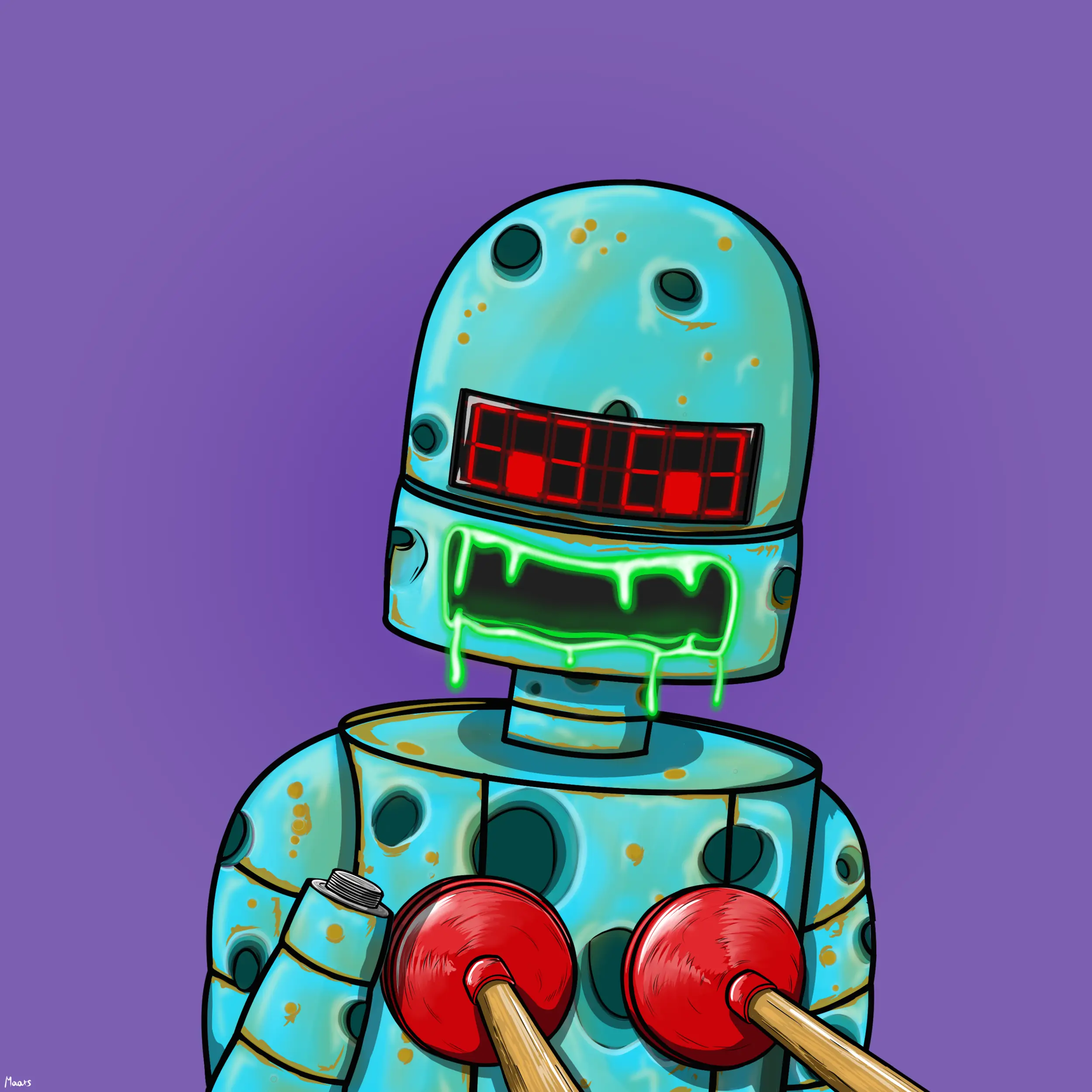 Mental Marvin #864 NFT on Algorand