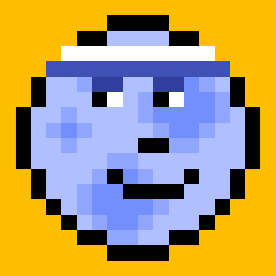 Moon Dude Fine #096 NFT on Algorand