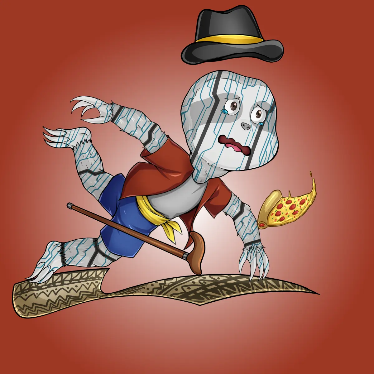 Rug Friends  #1384 NFT on Algorand