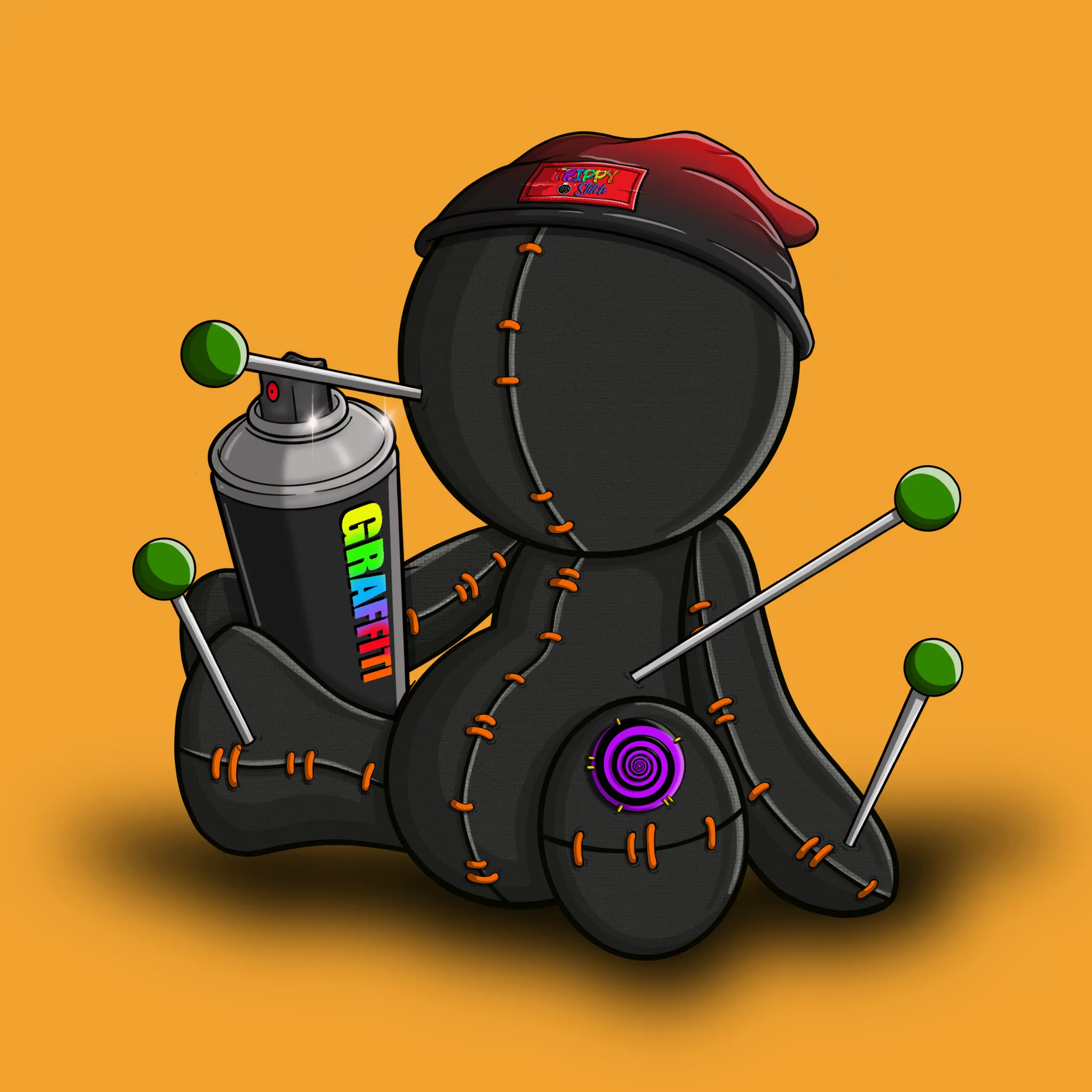 Trippy Stitch #1098 NFT on Algorand