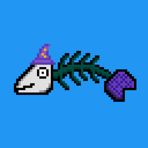 An image of 8-Bit BoneFish #12