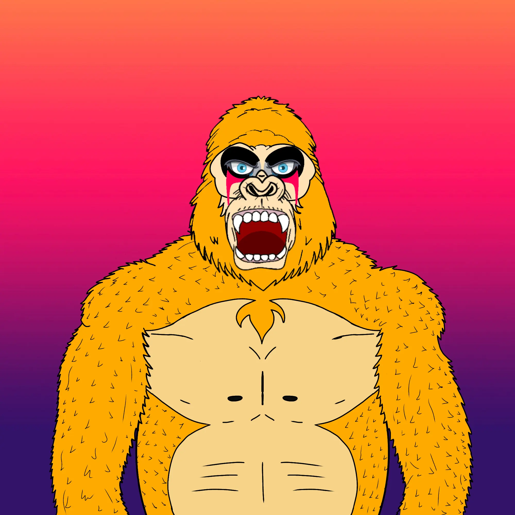 AL GORILLA #87 NFT on Algorand