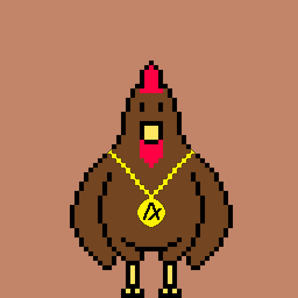 Pixel Chicken #143 NFT on Algorand