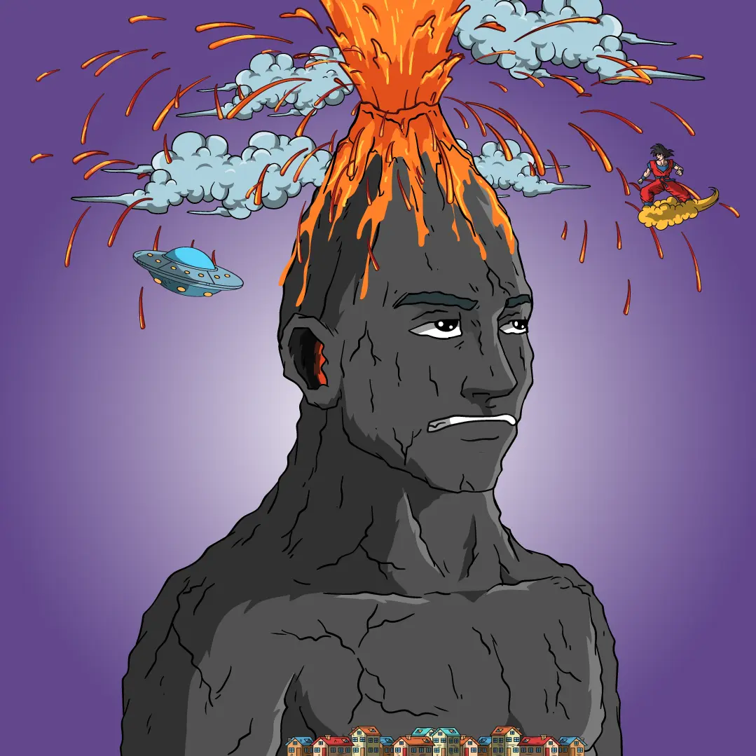 Volcano Boyz #1092 NFT on Algorand