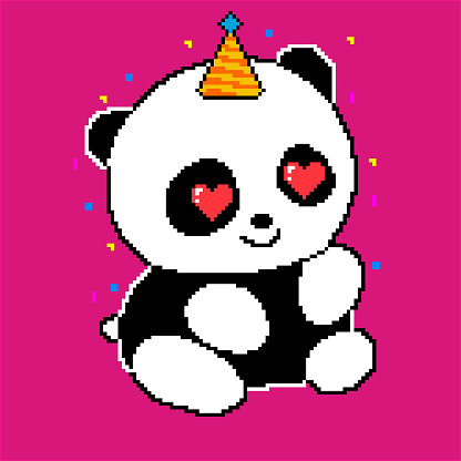 Panda cumpleaños