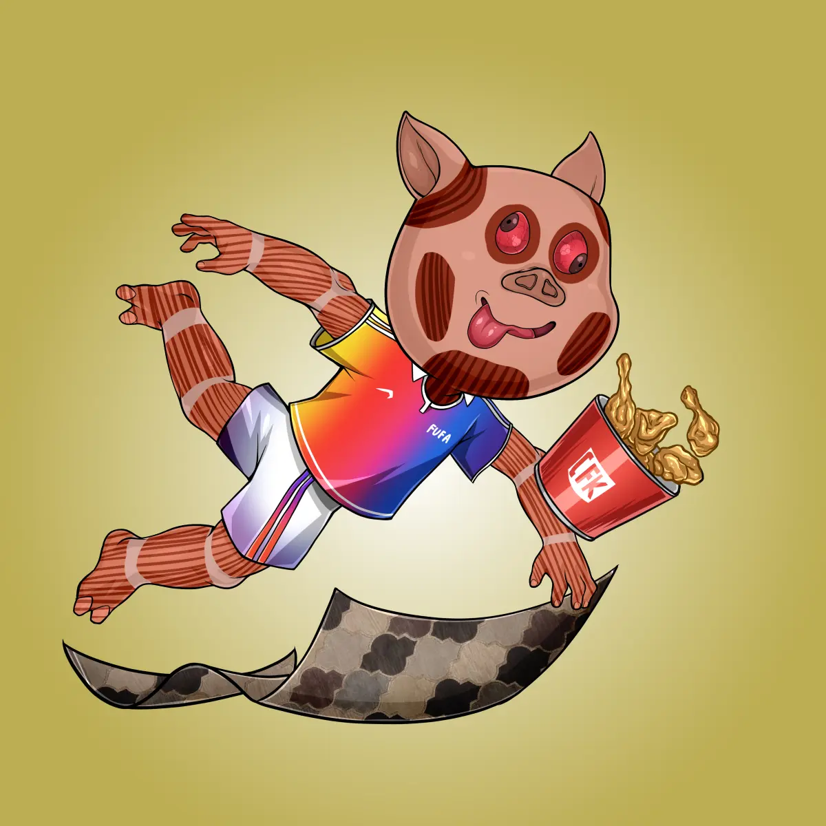 Rug Friends  #5804 NFT on Algorand