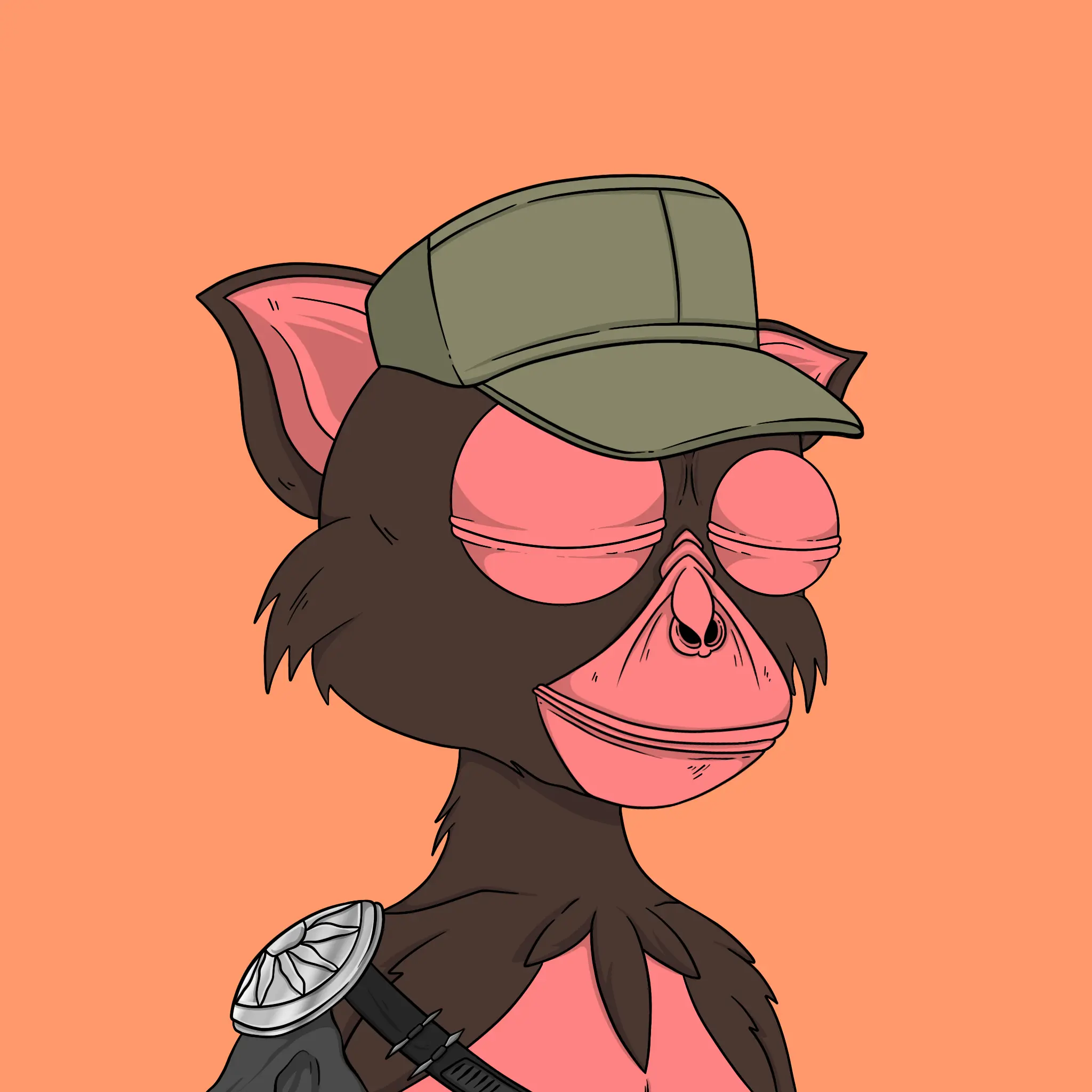 Trendy Tarsier #692 NFT on Algorand