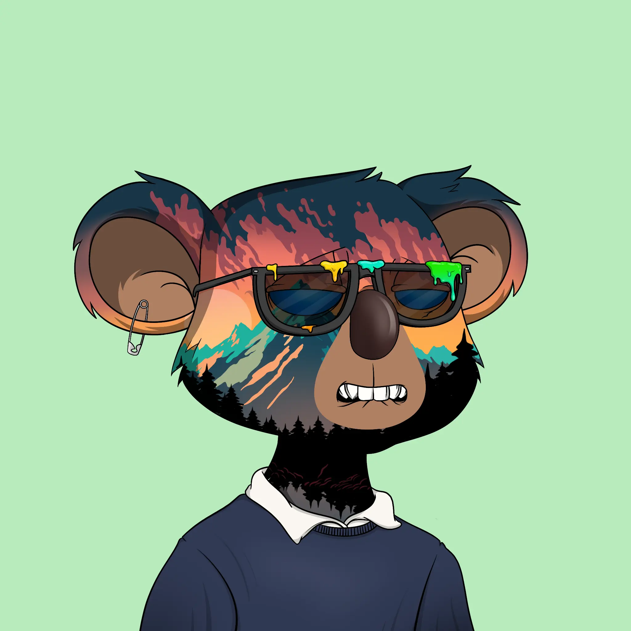 Bad Koala Society #4117 NFT on Algorand