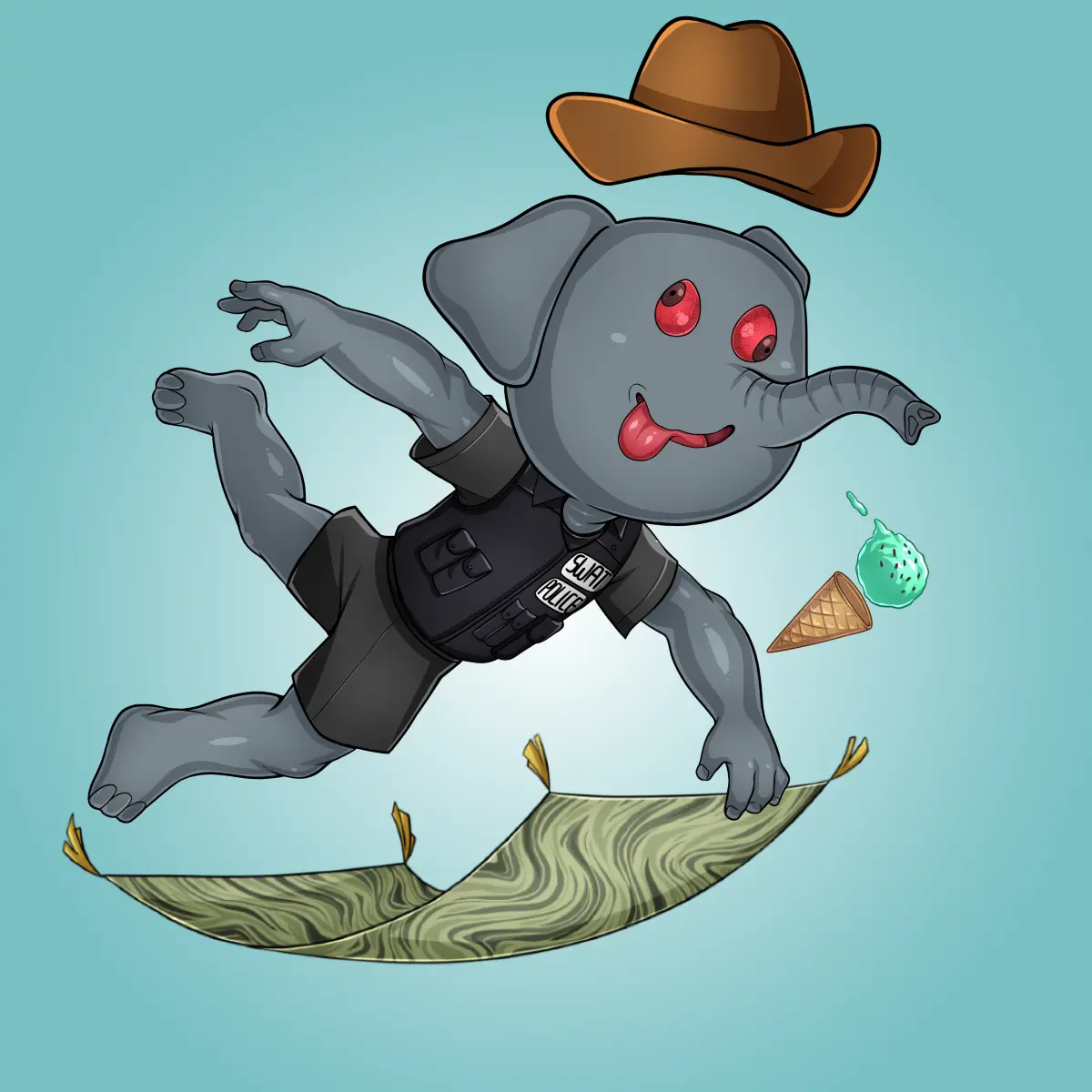 Rug Friends  #5614 NFT on Algorand