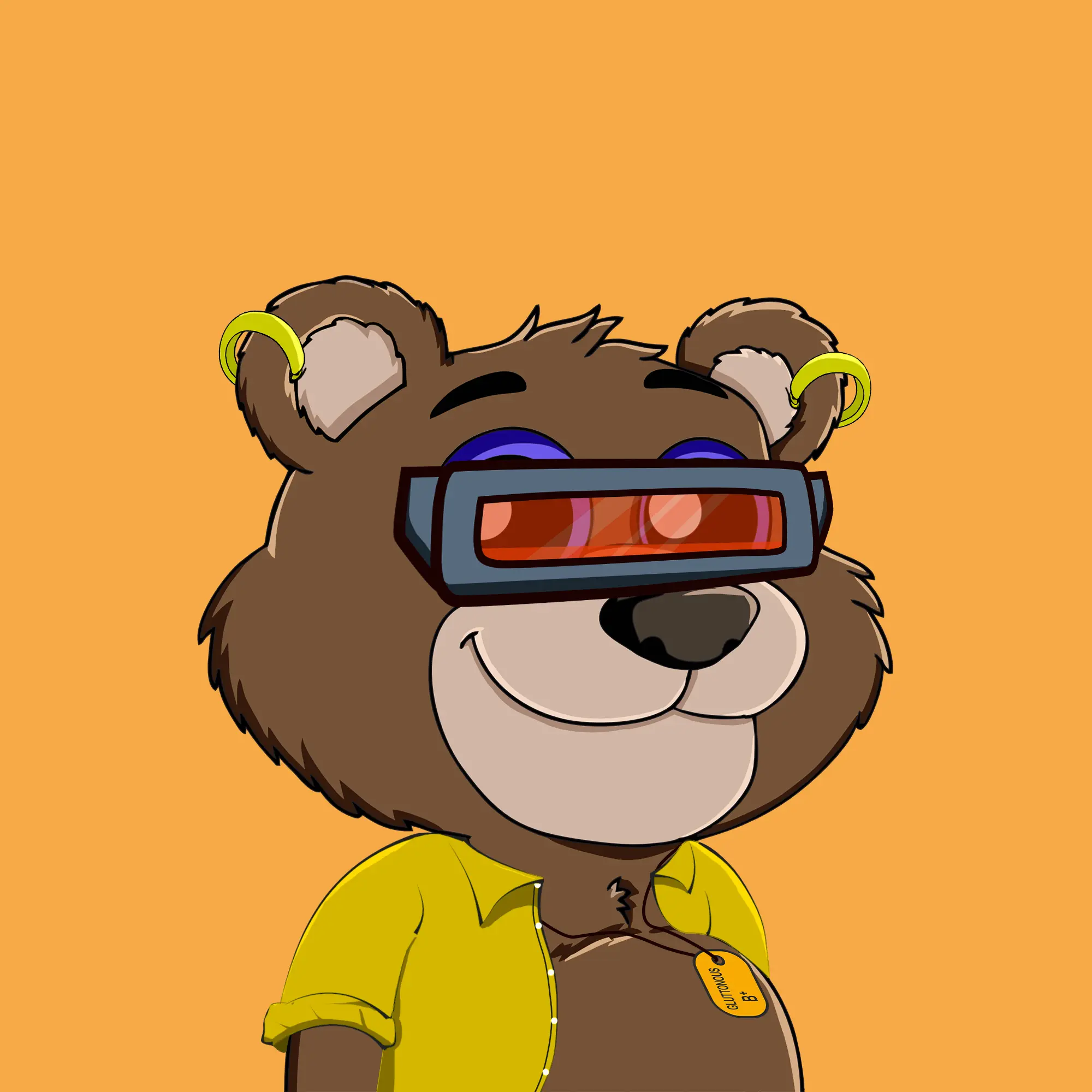 Gluttonous Bears #571 NFT on Algorand