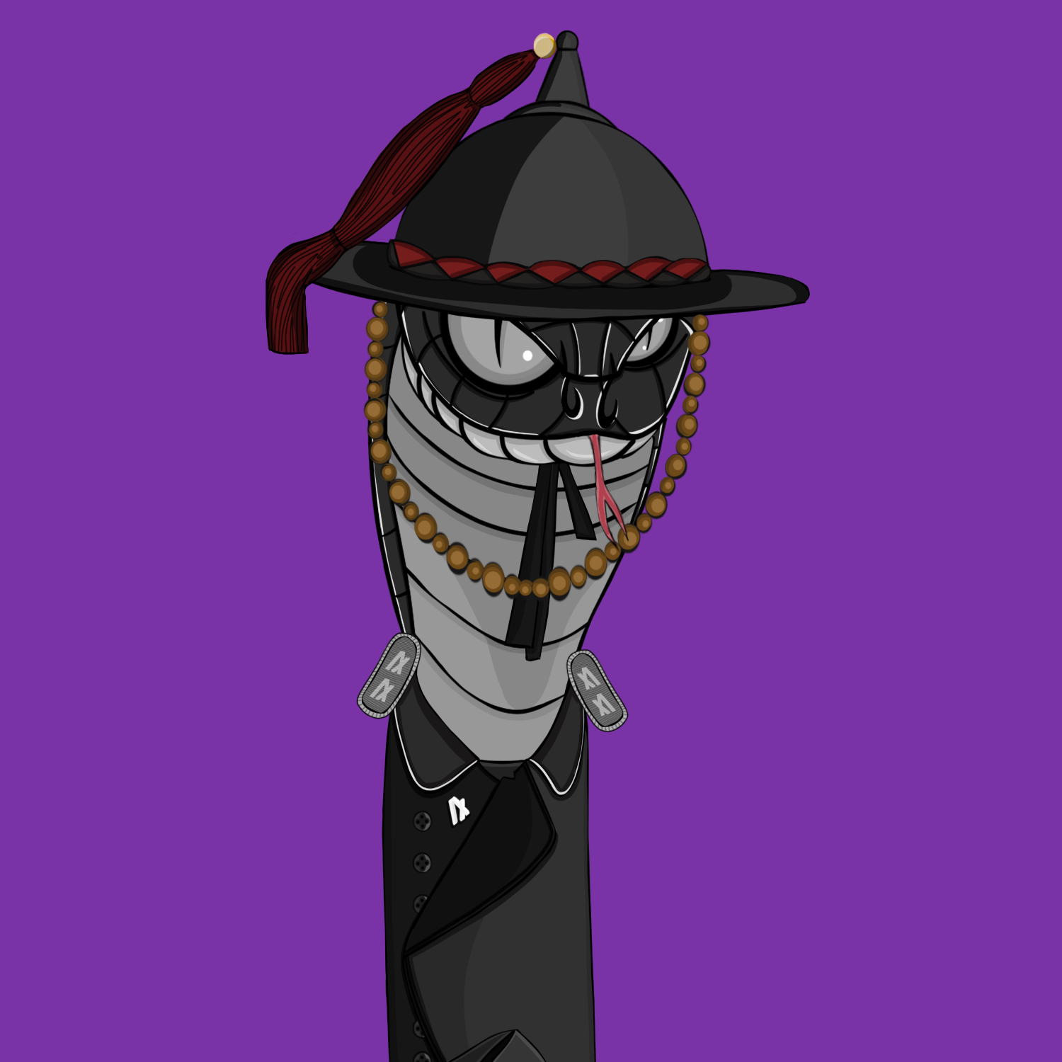 The Snake Cartel #245 NFT on Algorand