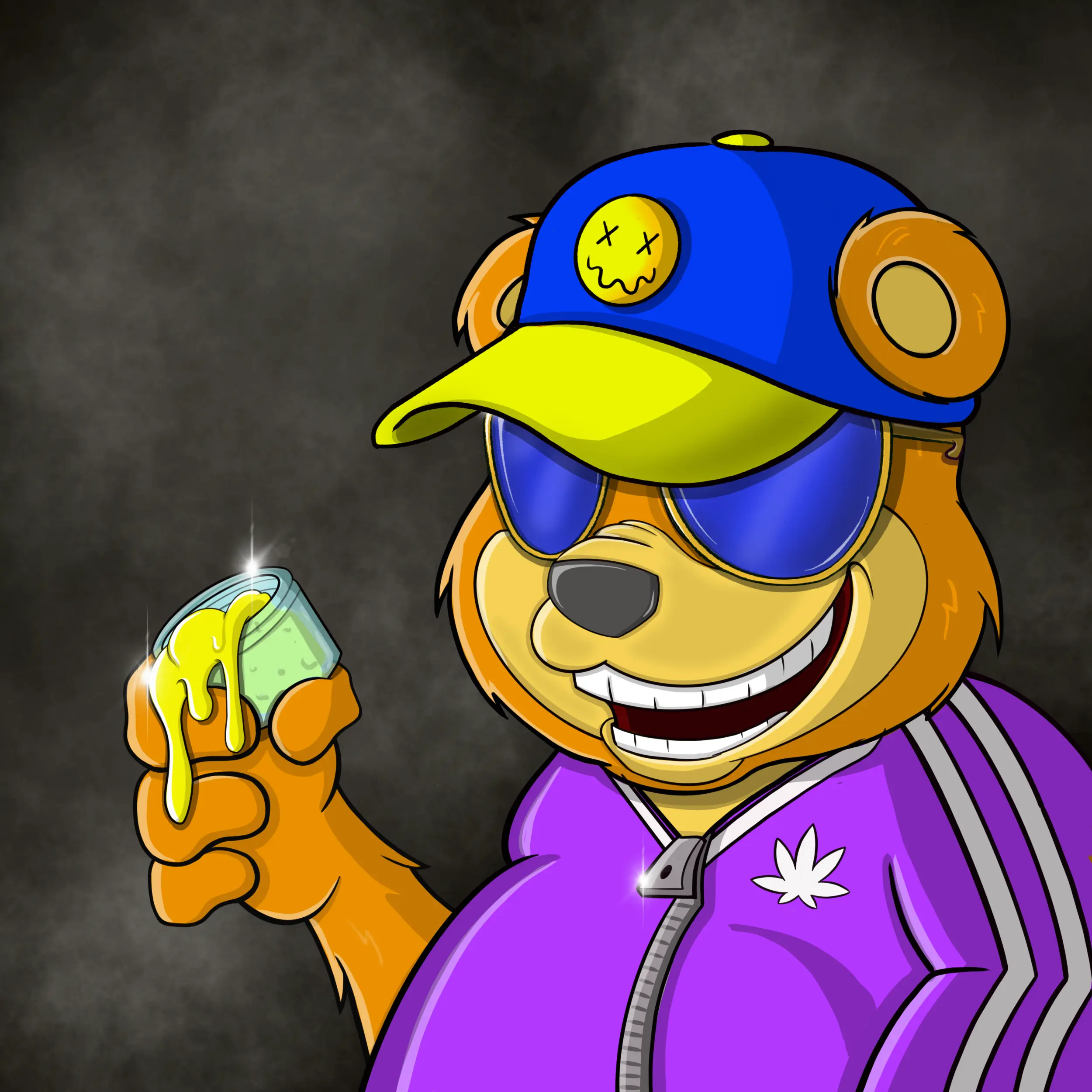 Burnin Bears #3296 NFT on Algorand