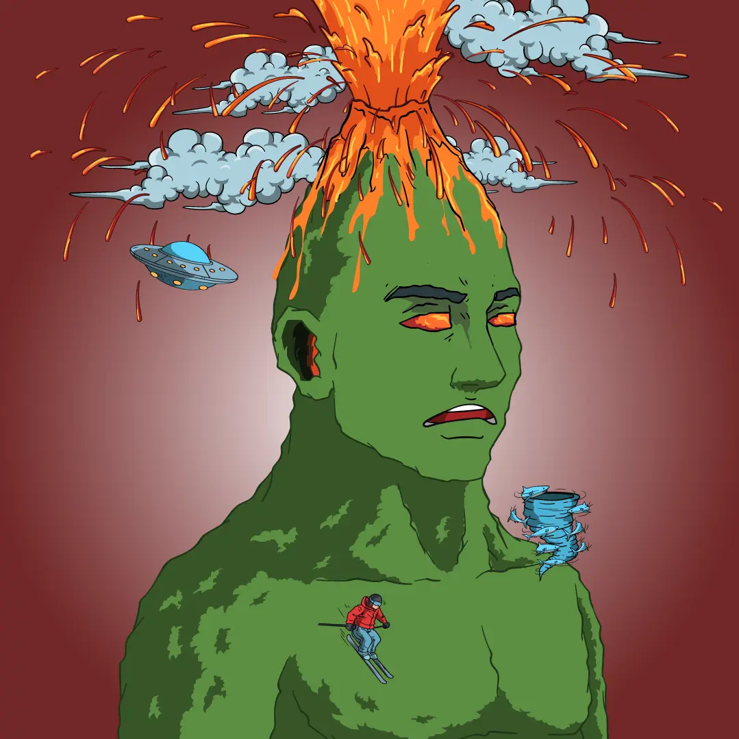 Volcano Boyz #1492 NFT on Algorand