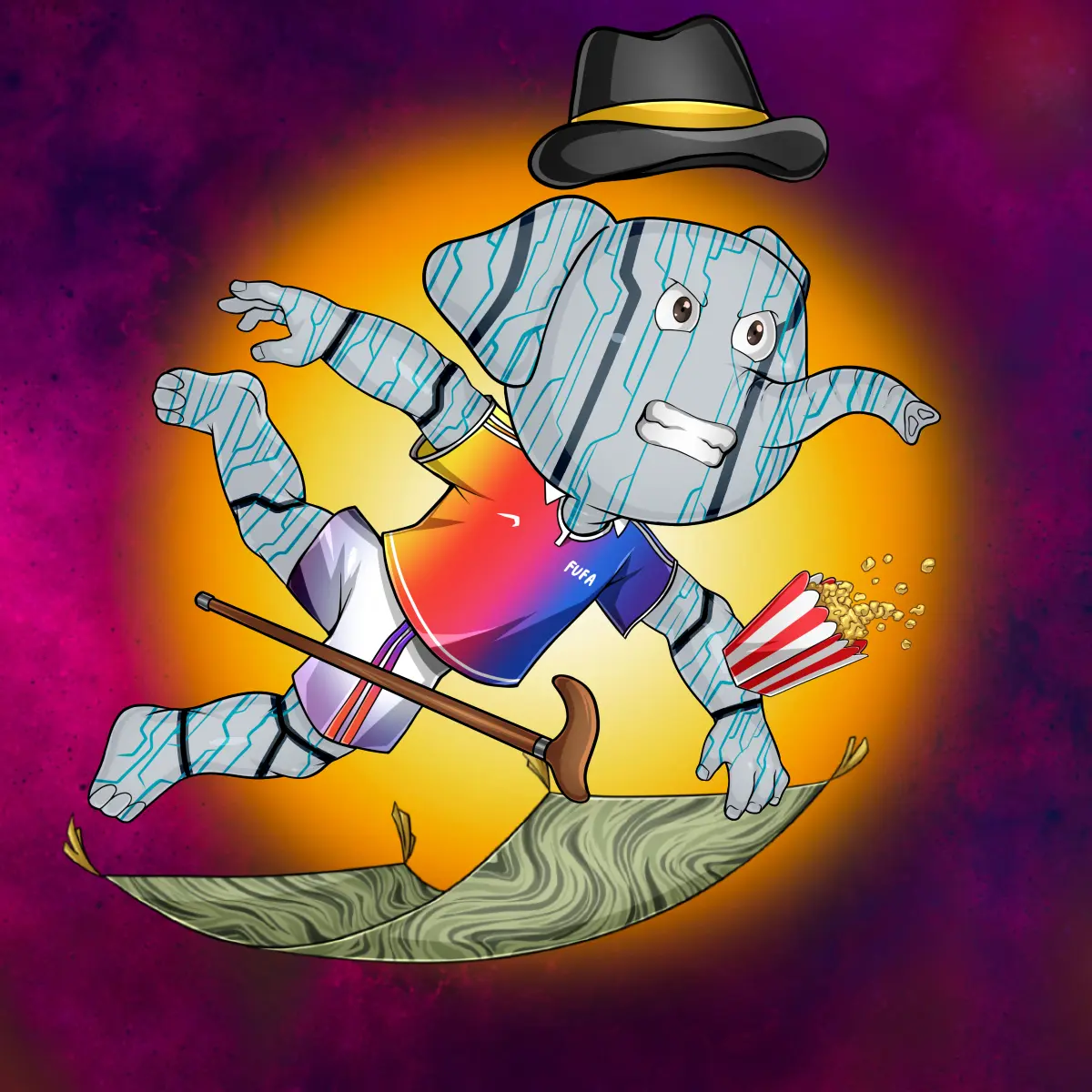 Rug Friends  #2455 NFT on Algorand