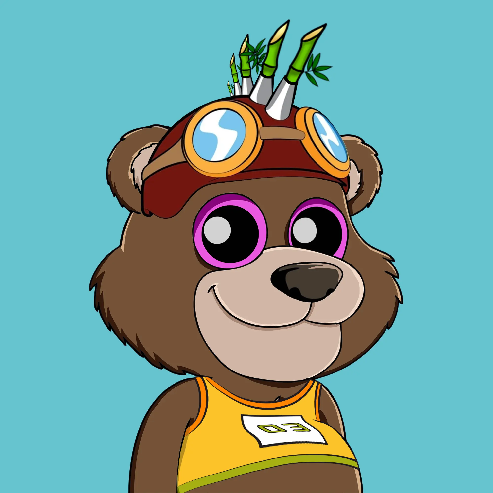 Gluttonous Bears #175 NFT on Algorand