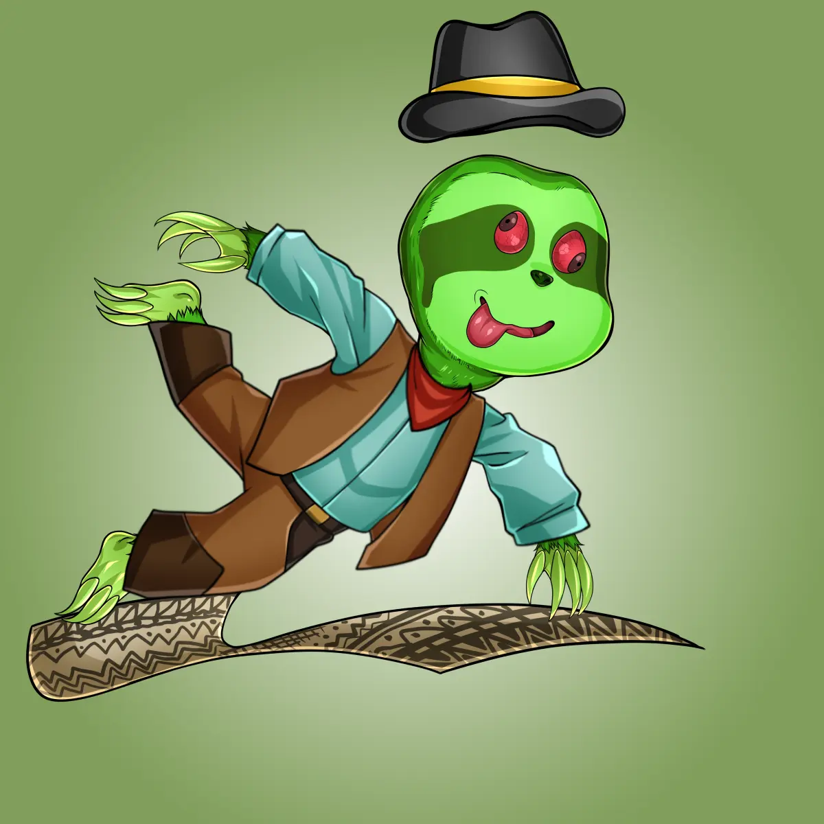 Rug Friends  #4526 NFT on Algorand