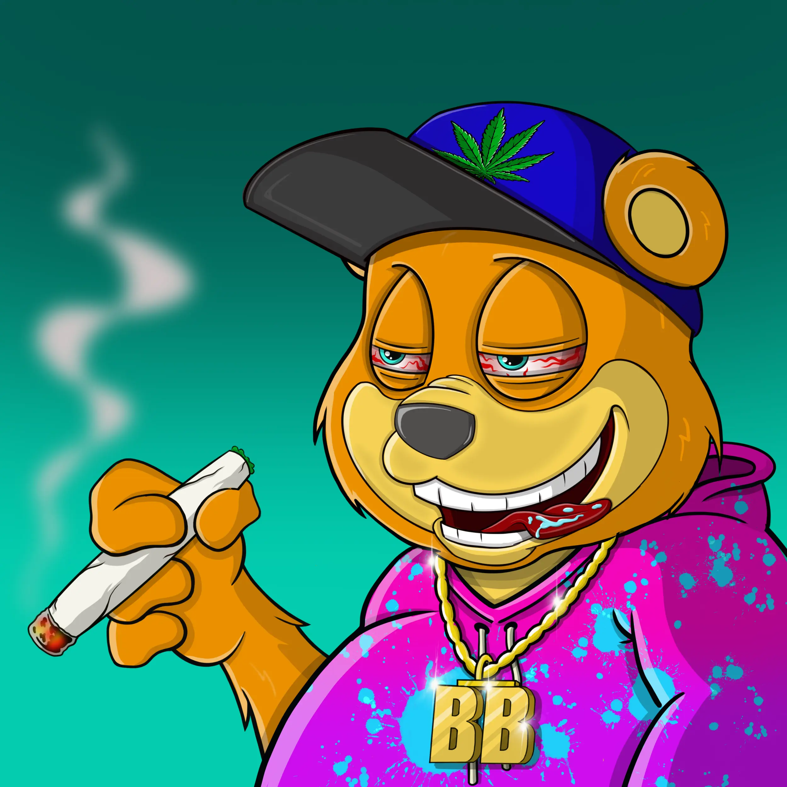 Burnin Bears #2313 NFT on Algorand