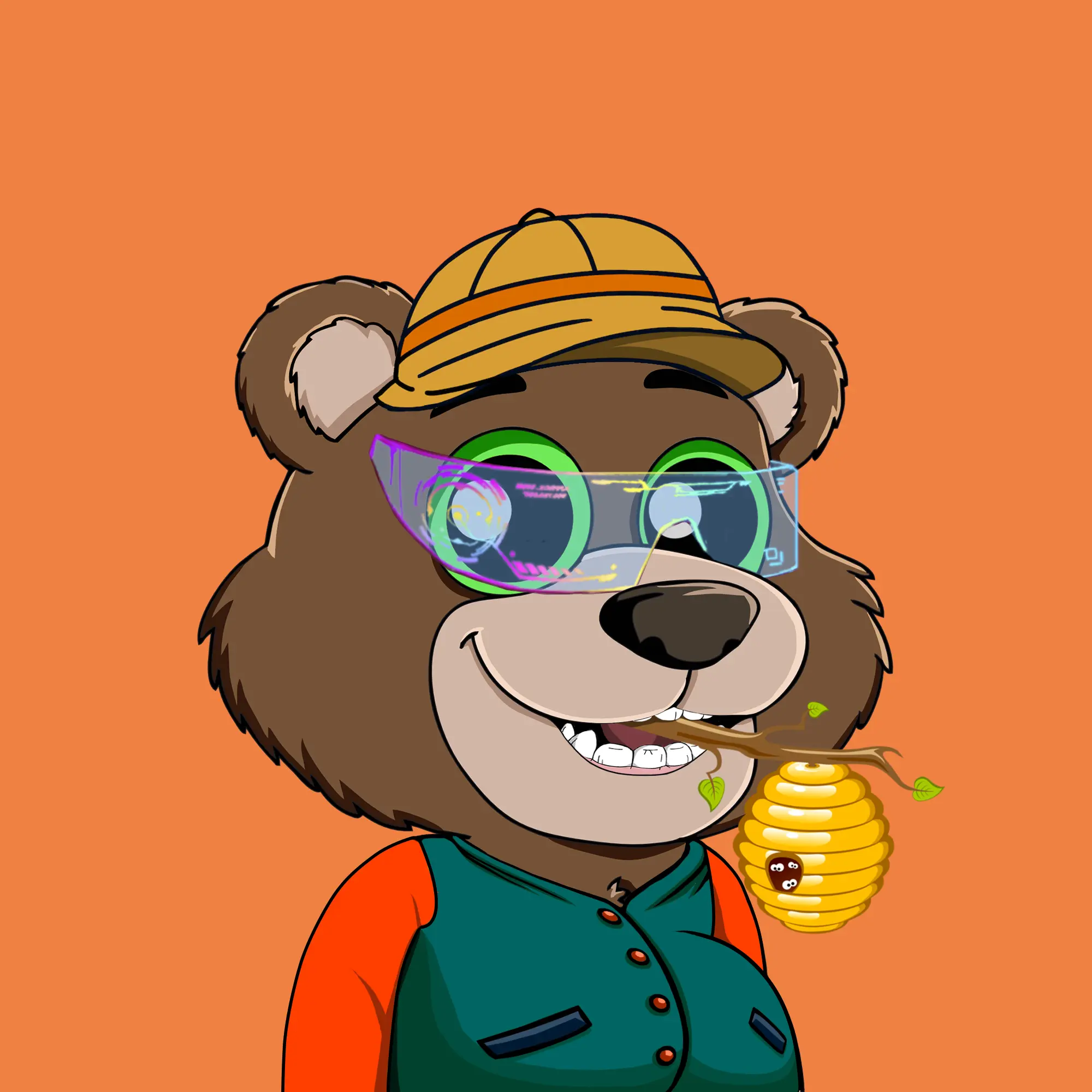 Gluttonous Bears #285 NFT on Algorand