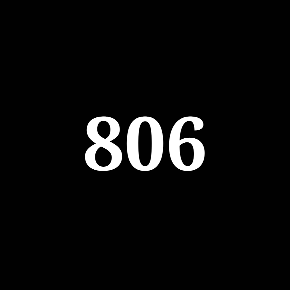 Number 806 NFT on Algorand