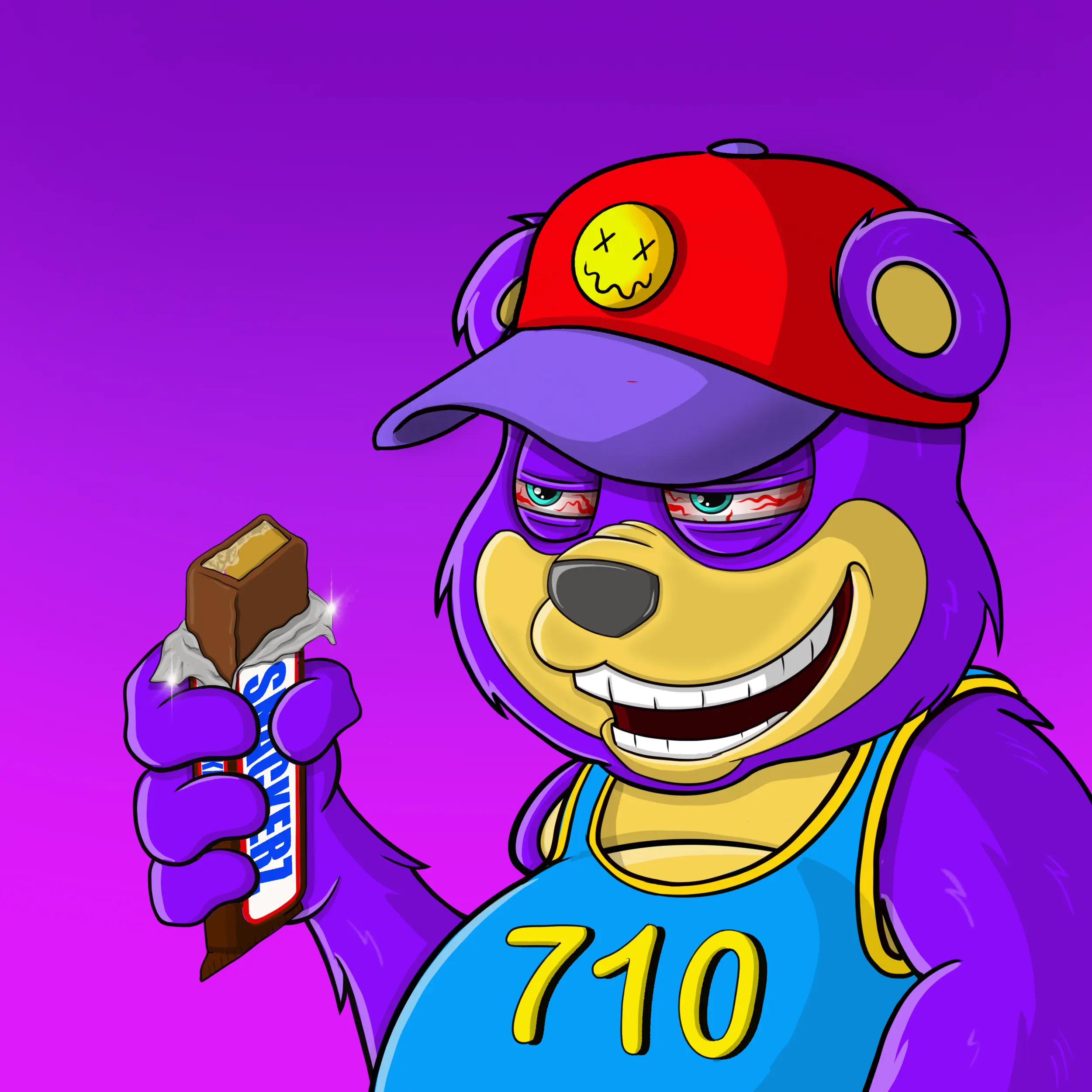 Burnin Bears #459 NFT on Algorand