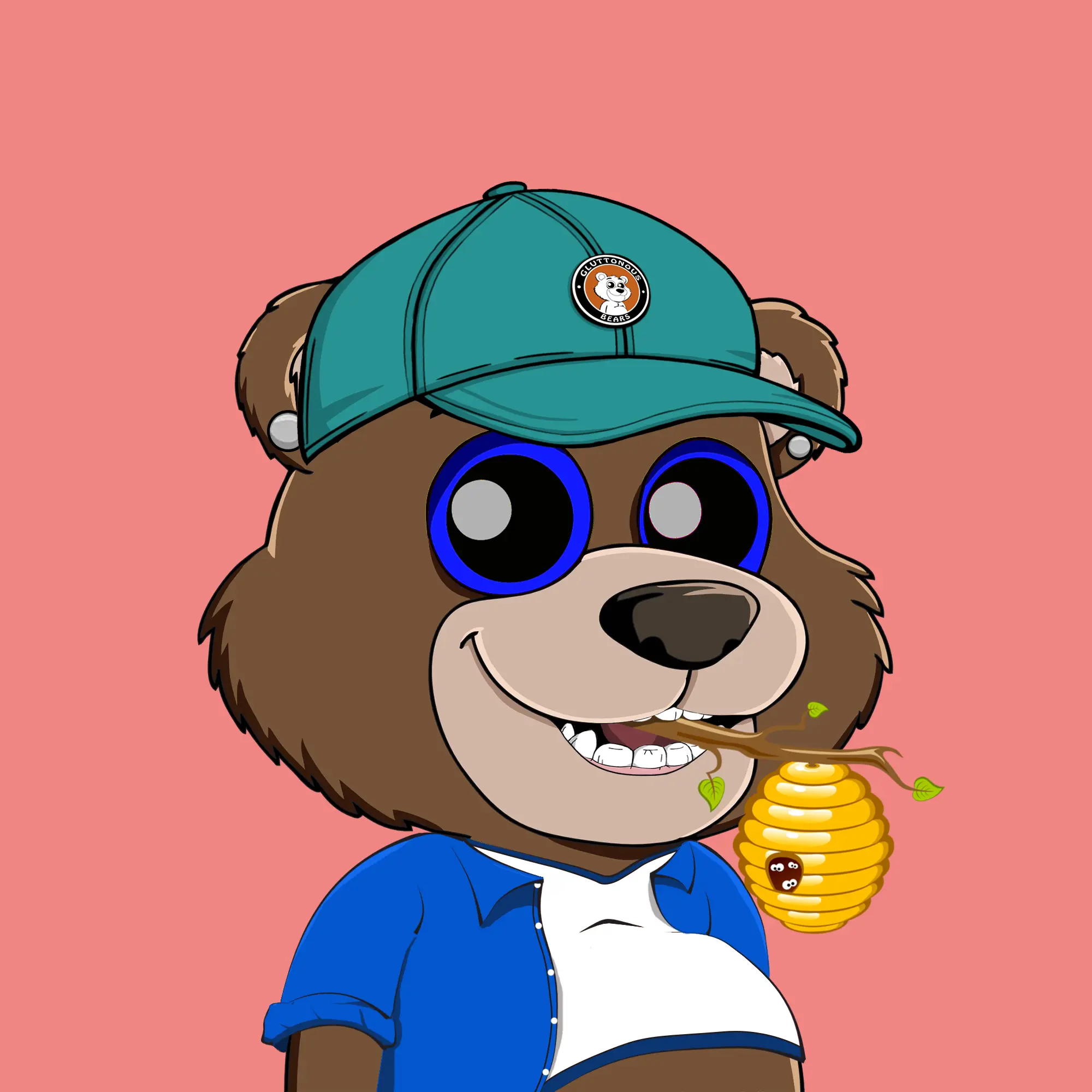 Gluttonous Bears #282 NFT on Algorand