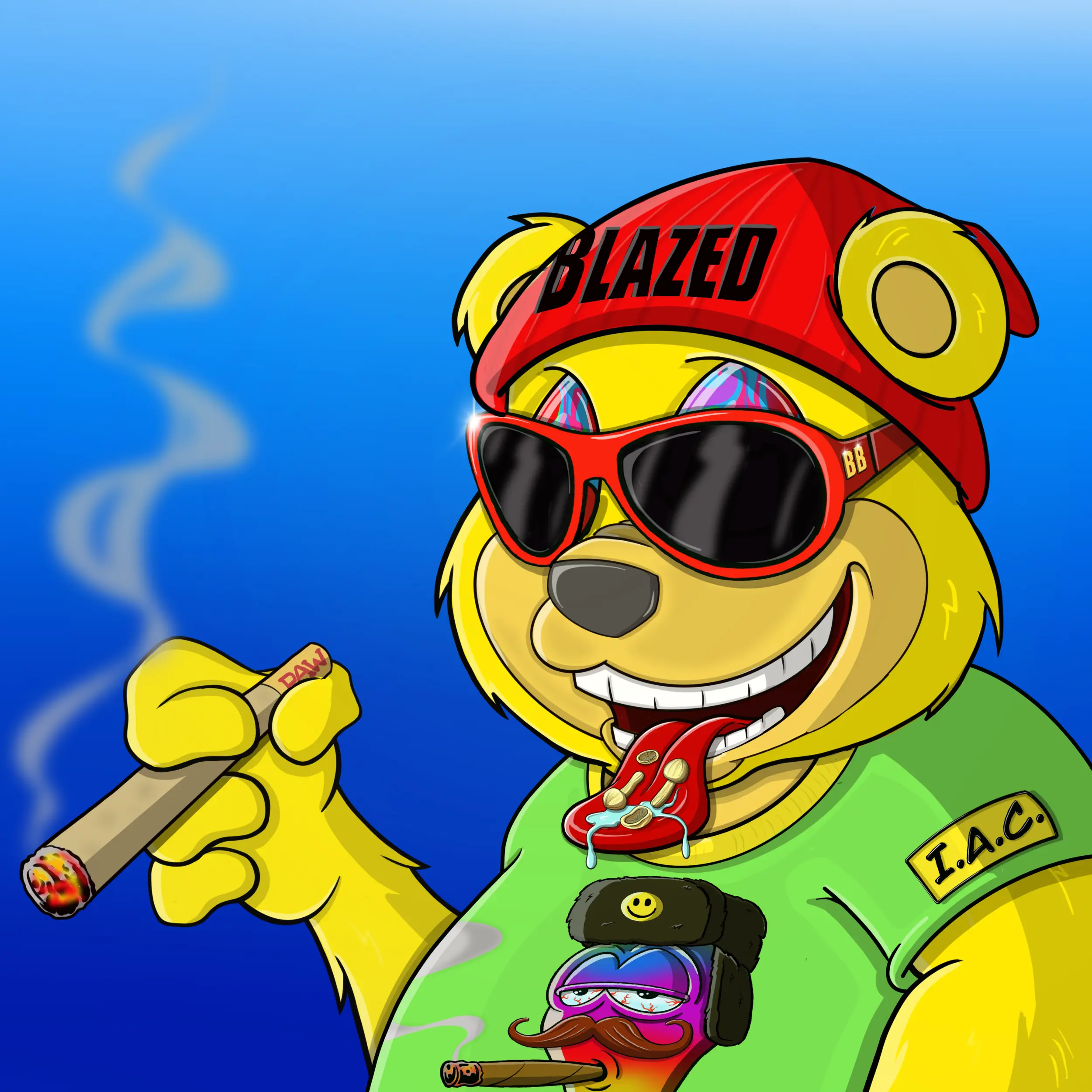 Burnin Bears #361 NFT on Algorand