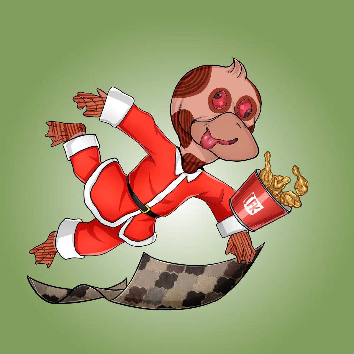 Rug Friends  #3177 NFT on Algorand