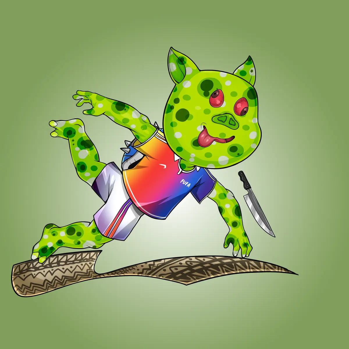 Rug Friends  #2835 NFT on Algorand