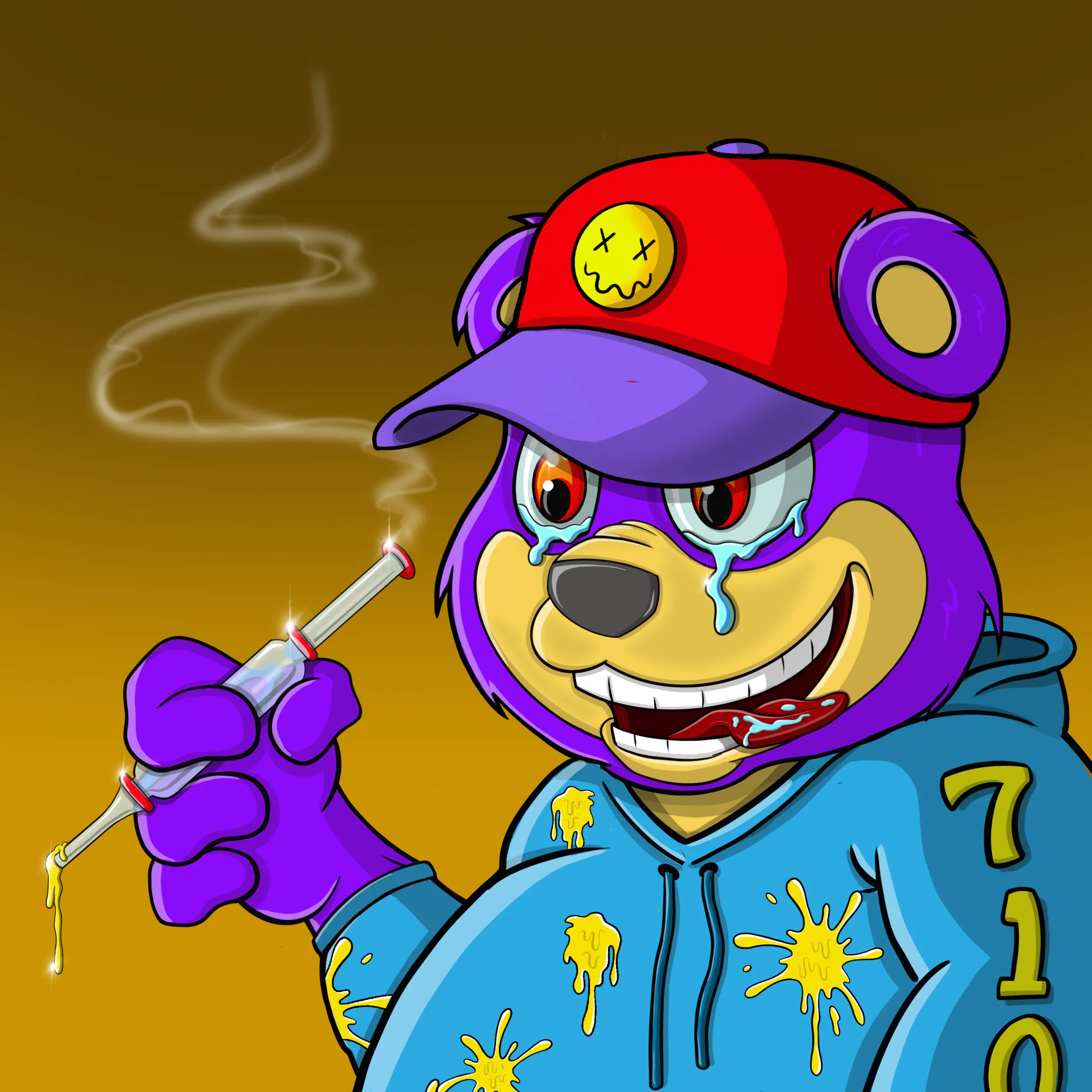 Burnin Bears #558 NFT on Algorand