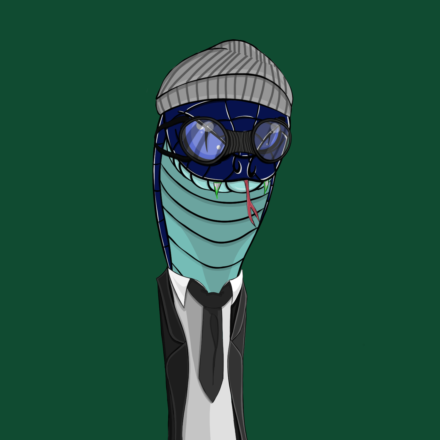 The Snake Cartel #122 NFT on Algorand