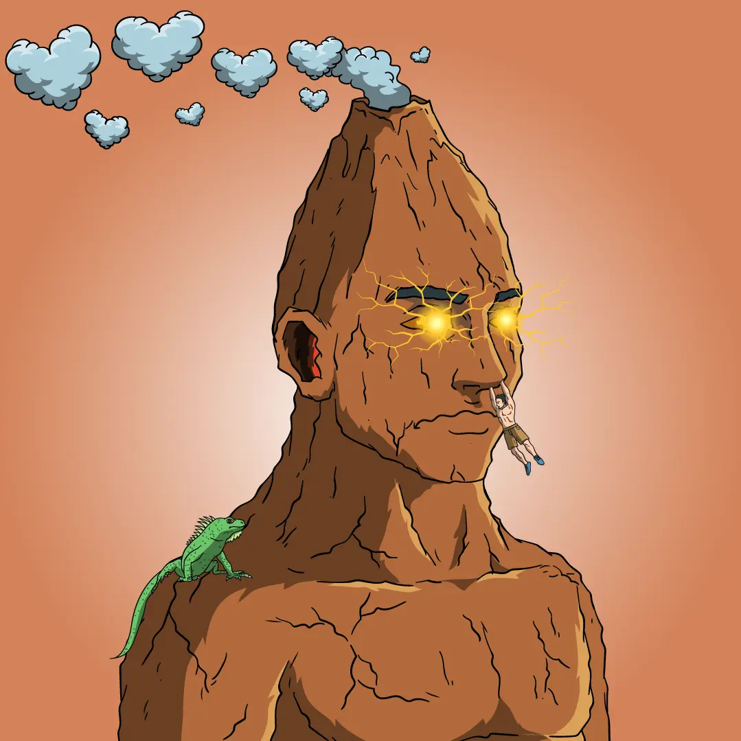 Volcano Boyz #447 NFT on Algorand