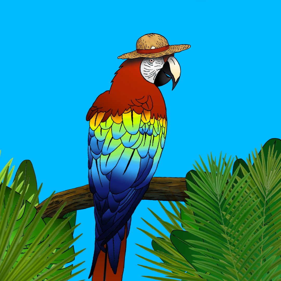 Algo_Parrot_009 NFT on Algorand