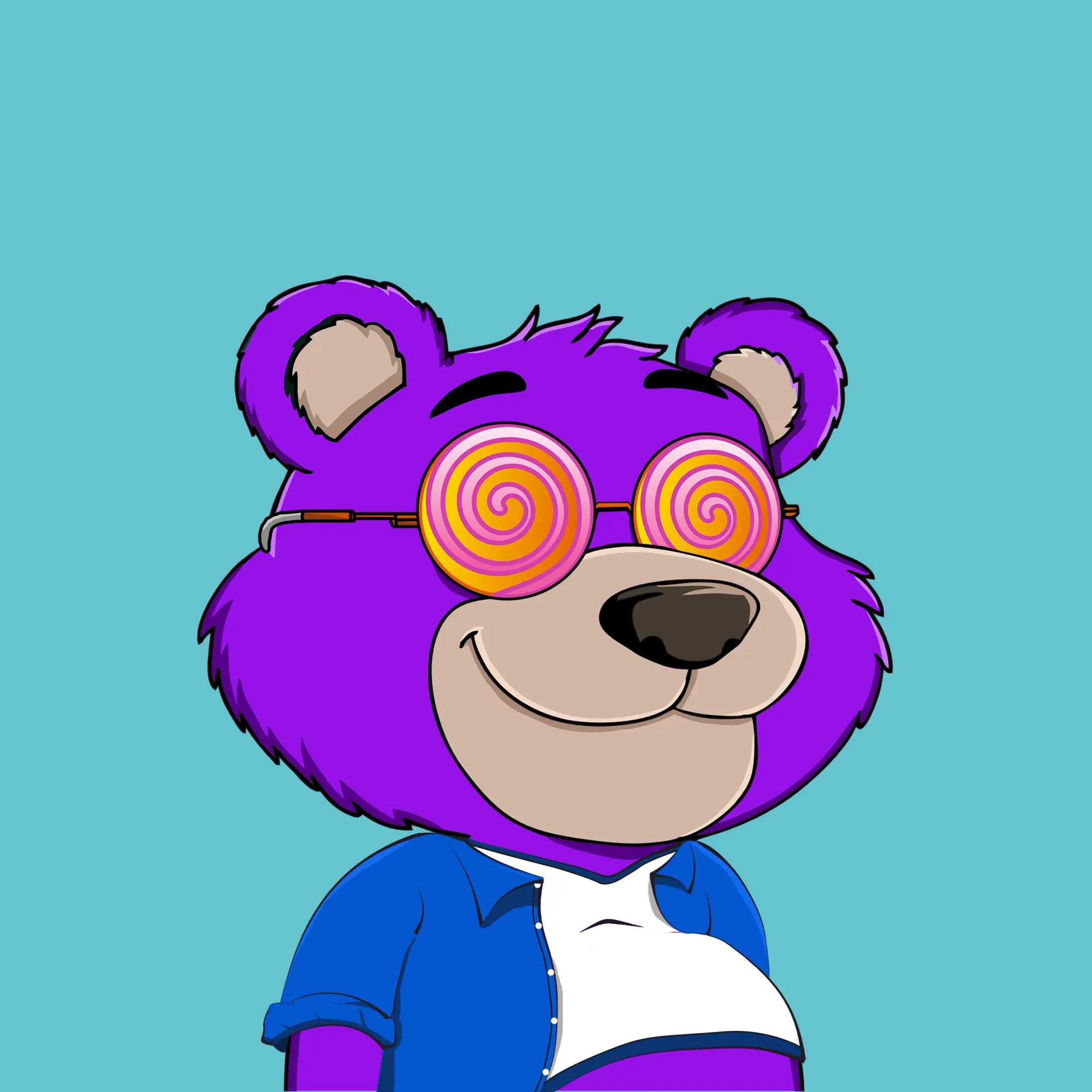 Gluttonous Bears #28 NFT on Algorand